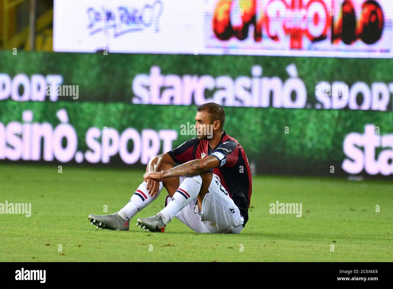 parme, Italie, 12 juillet 2020, Danilo (Bologne) pendant Parme vs Bologne, italie série A football Match - Credit: LM/Alessio Tarpini/Alay Live News Banque D'Images