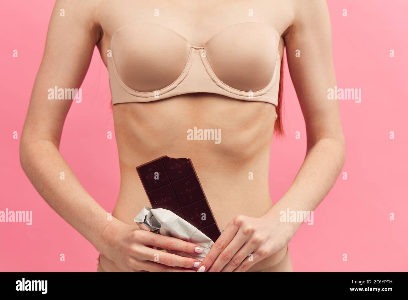 Anorexic thin skinny Banque de photographies et d’images à haute ...