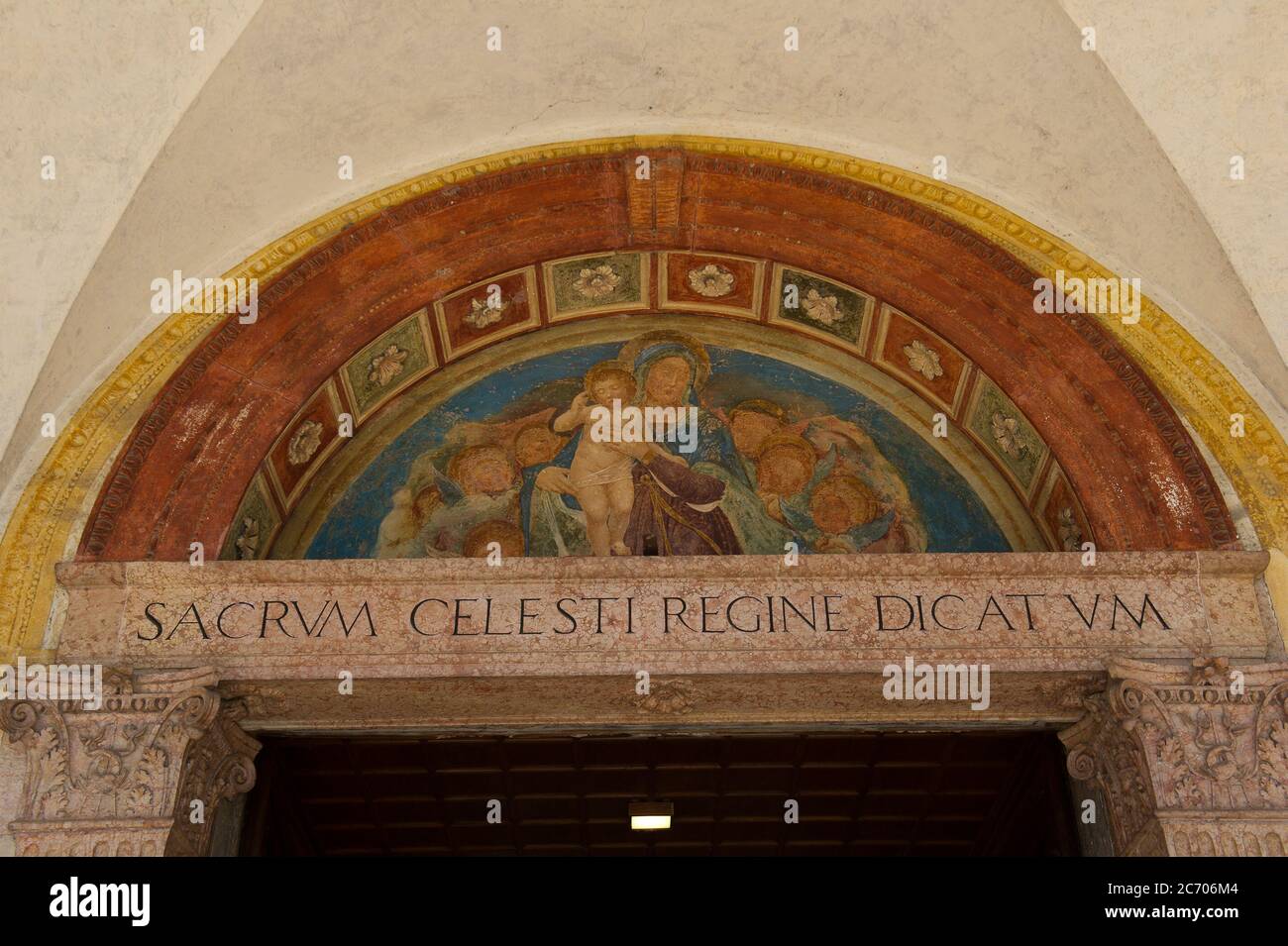 Europe, Italie, Lombardie, Mantoue, Mantova, Curtatone, le Sanctuaire de la B.V. Maria delle Grazie Banque D'Images