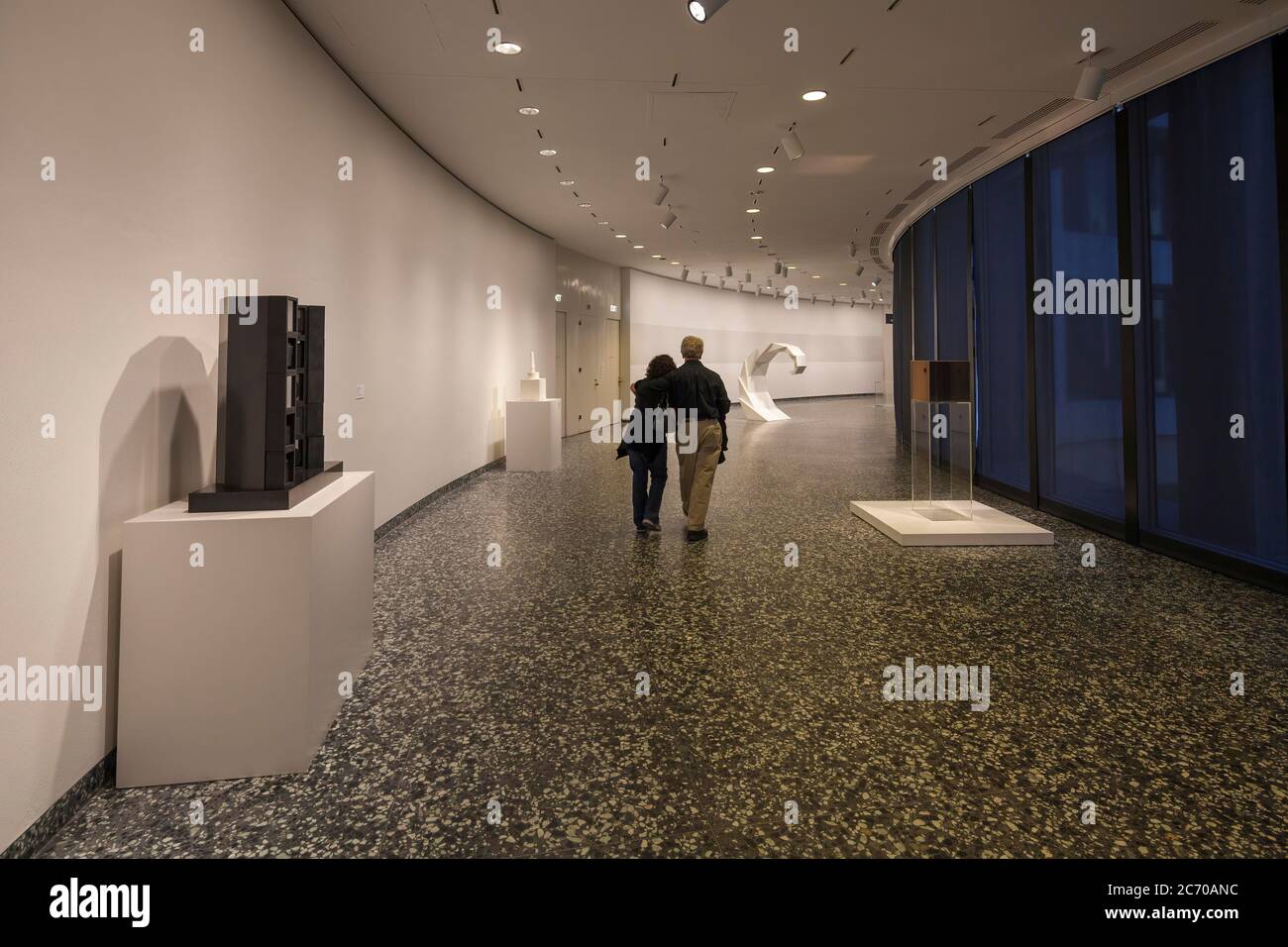 Interior, Hirshhorn Museum and Sculpture Garden, Washington DC, Etats-Unis Banque D'Images