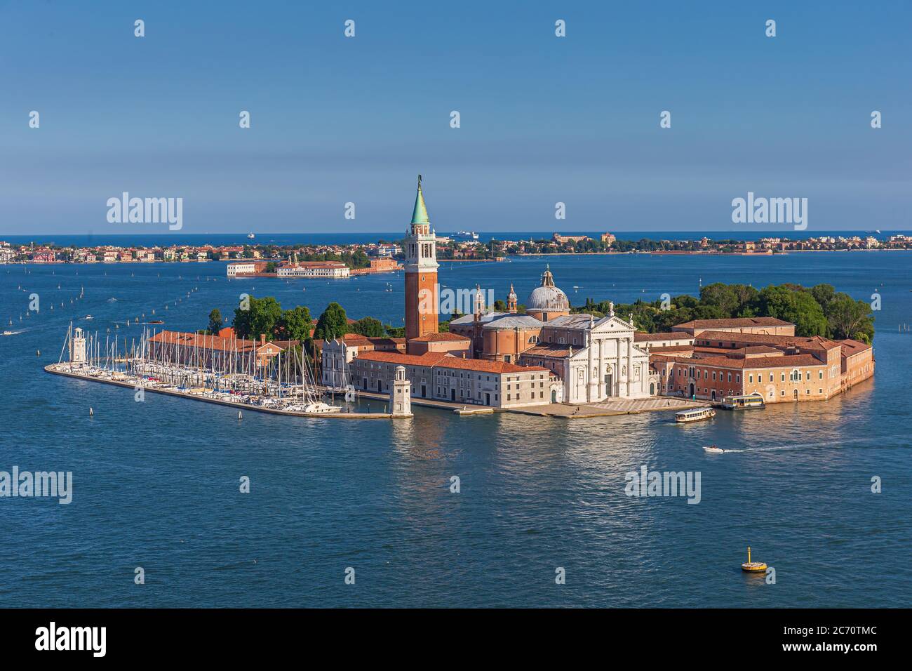 San Giorgio Maggiore à Venise Banque D'Images
