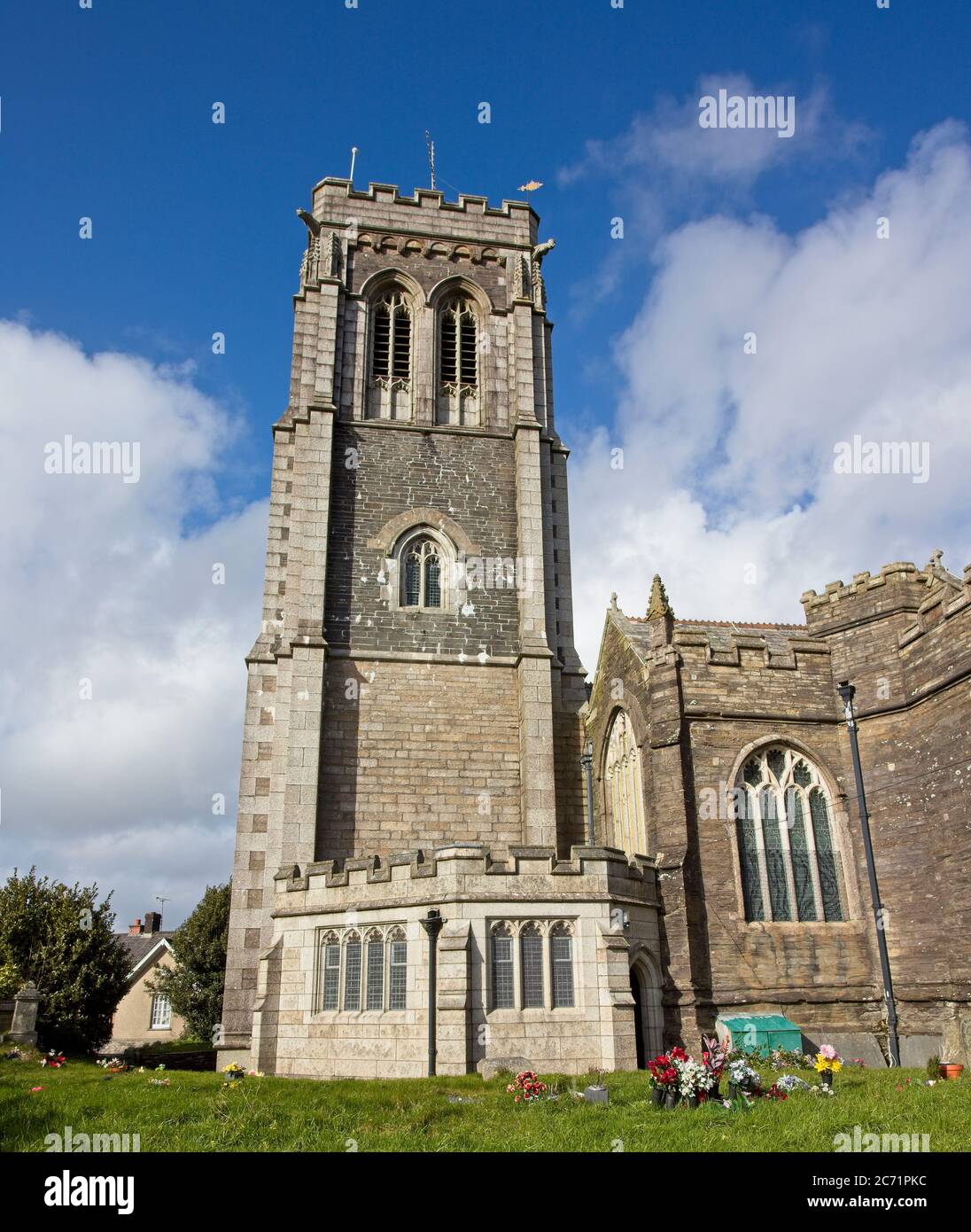 Église paroissiale de Saint Martin, Liskeard, Cornouailles, Angleterre, Royaume-Uni. Banque D'Images