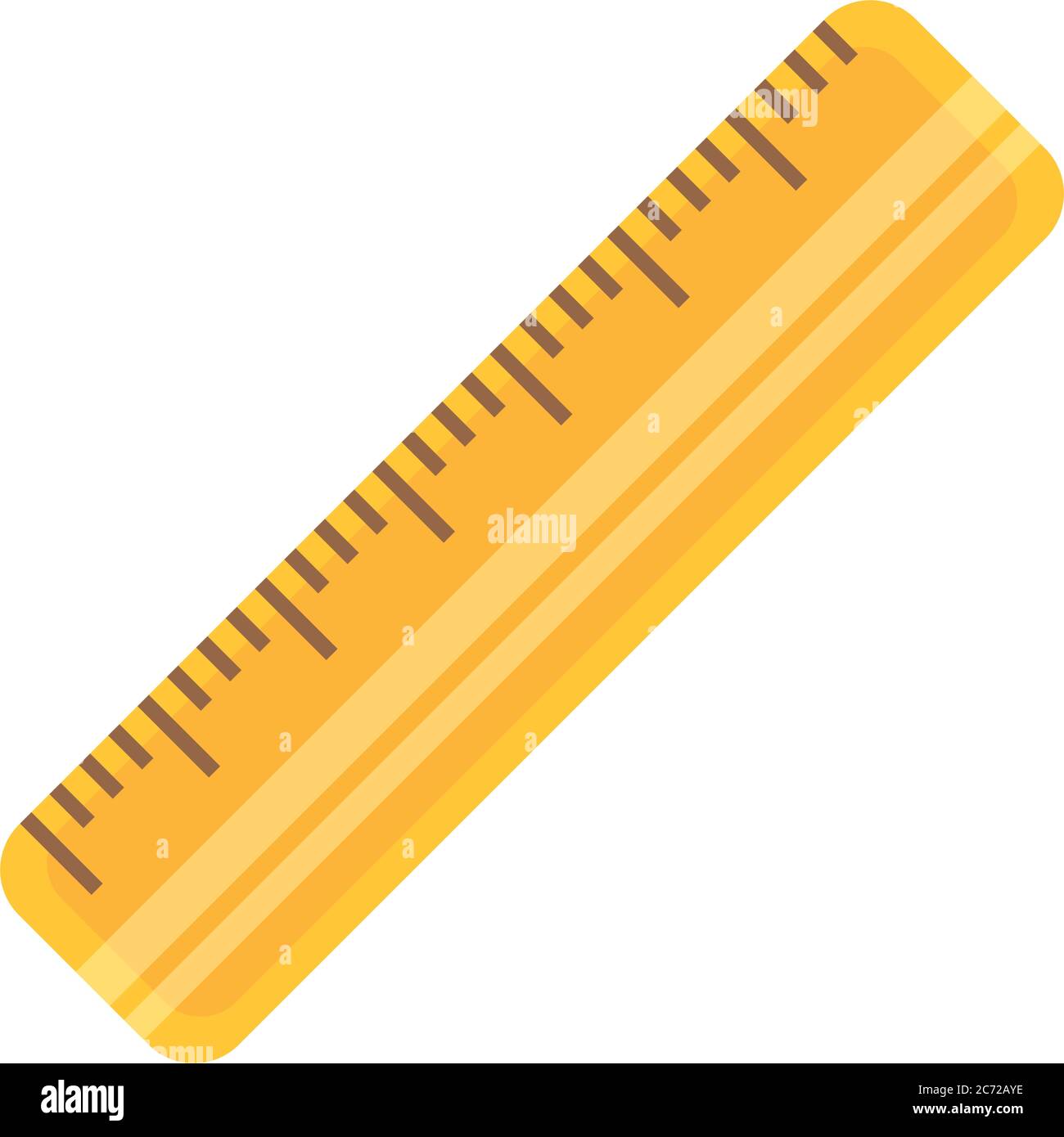 La règle de l'offre scolaire vecteur icône isolé illustration design Illustration de Vecteur