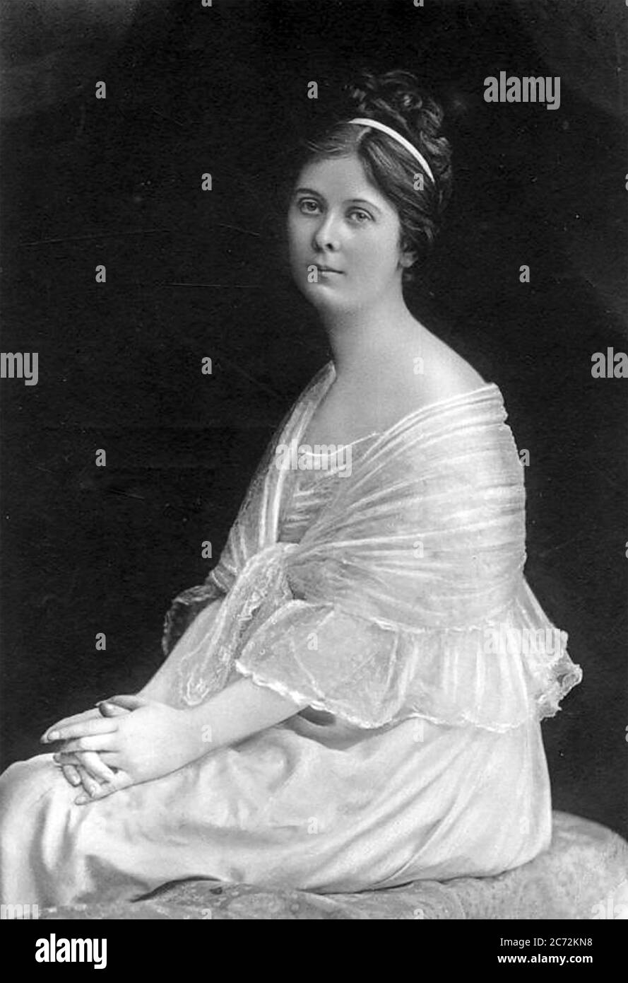ISADORA DUNCAN (1877/78-1927) danseuse américaine vers 1910 Banque D'Images