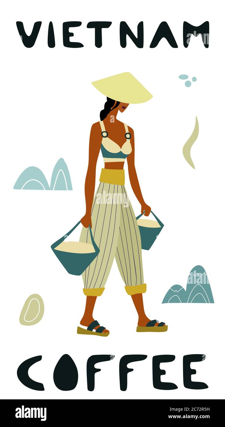 Illustration vectorielle des femmes cueilleurs récoltent du café à partir de branches d'arbres. Modèle de grains de café pour fermier, entreprise de torréfacteurs. Design pour bann Illustration de Vecteur Illustration vectorielle des femmes cueilleurs récoltent du café à partir de branches d'arbres. Modèle de grains de café pour fermier, entreprise de torréfacteurs. Design pour bann Illustration de Vecteur