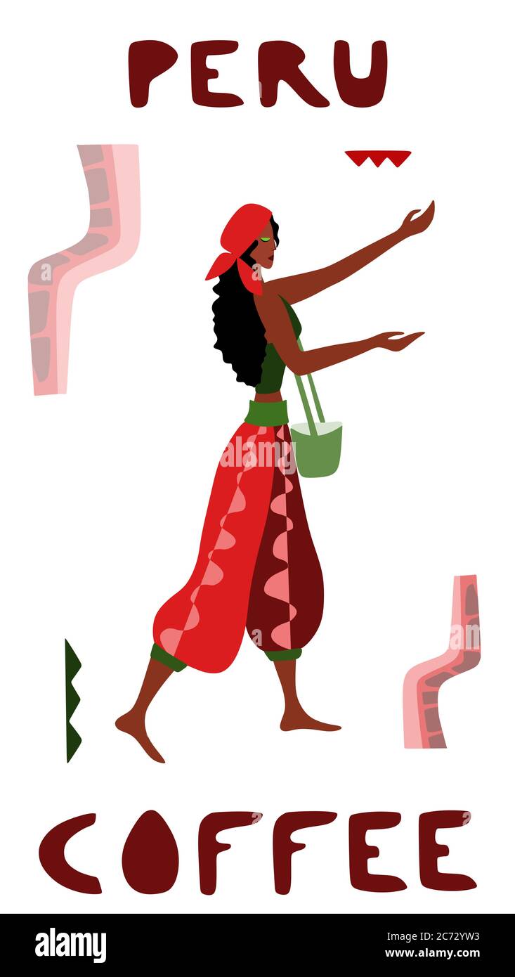 Illustration vectorielle des femmes cueilleurs récoltent du café à partir de branches d'arbres. Modèle de grains de café pour fermier, entreprise de torréfacteurs. Design pour bann Illustration de Vecteur Illustration vectorielle des femmes cueilleurs récoltent du café à partir de branches d'arbres. Modèle de grains de café pour fermier, entreprise de torréfacteurs. Design pour bann Illustration de Vecteur