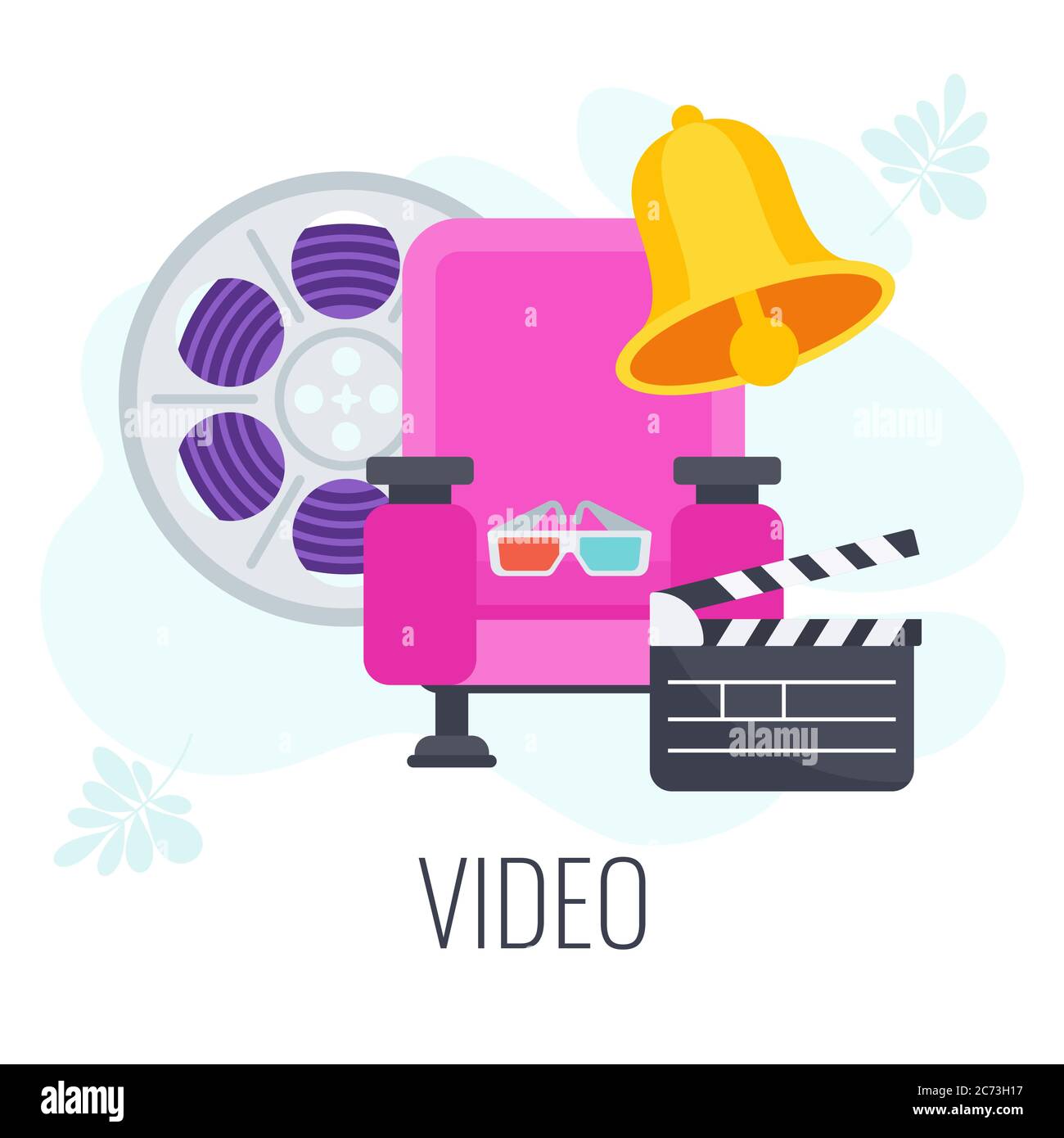 Icône de page d'accueil. Illustration vectorielle plate marketing. Illustration de Vecteur