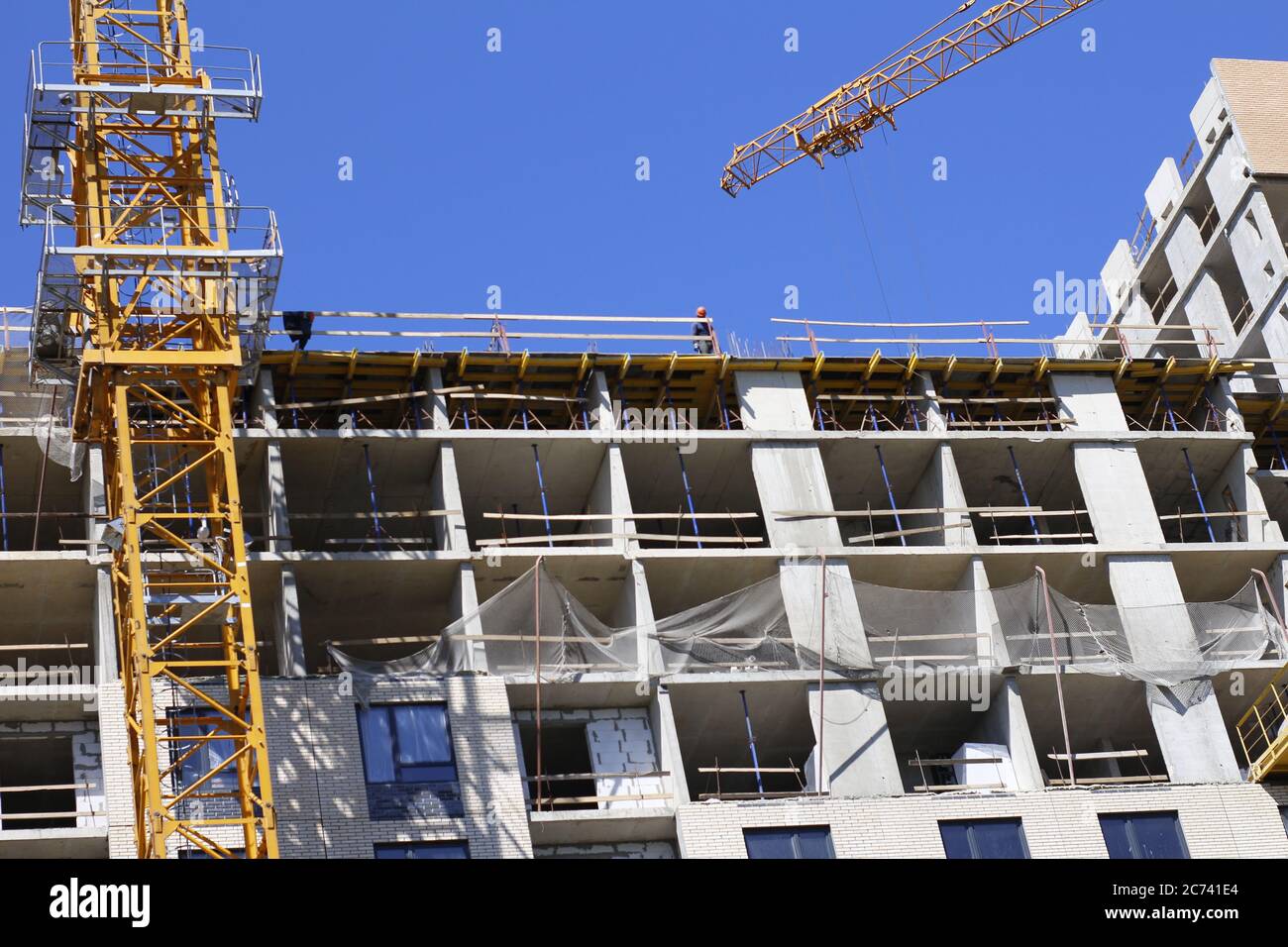 La Construction D un Nouveau B timent Plusieurs tages Construction la-construction-d-un-nouveau-b-timent-plusieurs-tages-construction