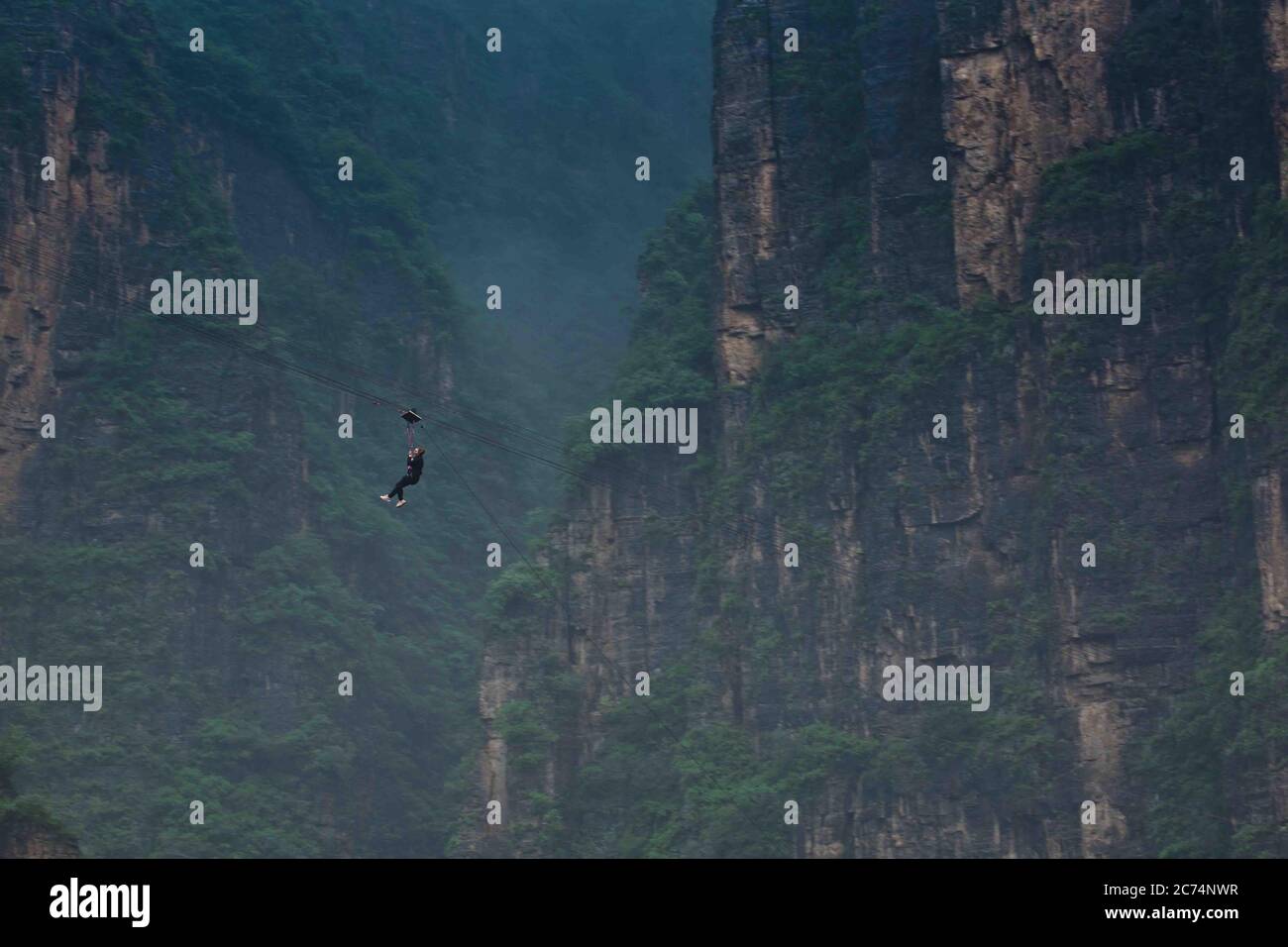 Gorge de Longqing, au nord de Pékin, Chine Banque D'Images