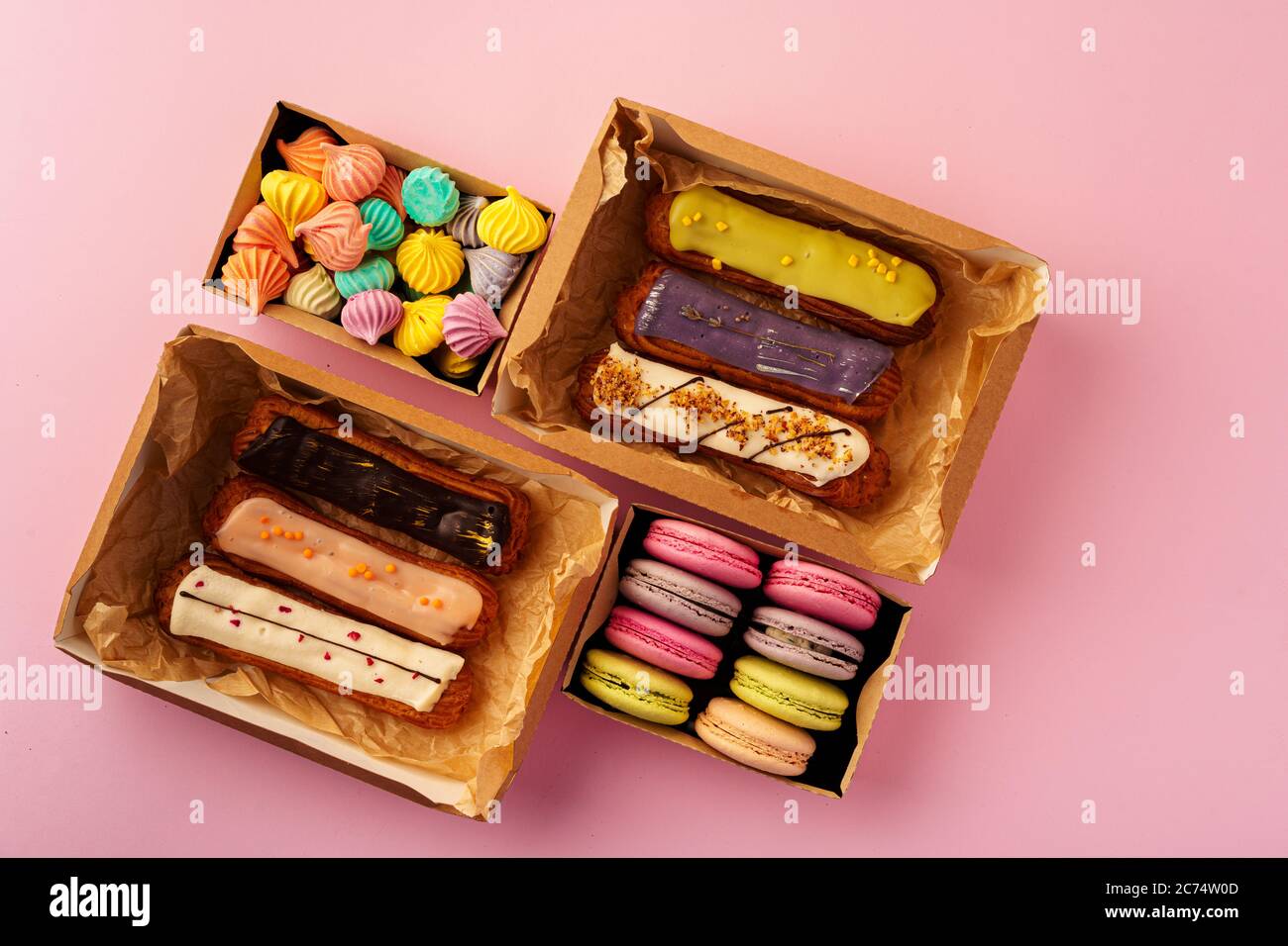 Eclair Patisserie Banque D Image Et Photos Alamy
