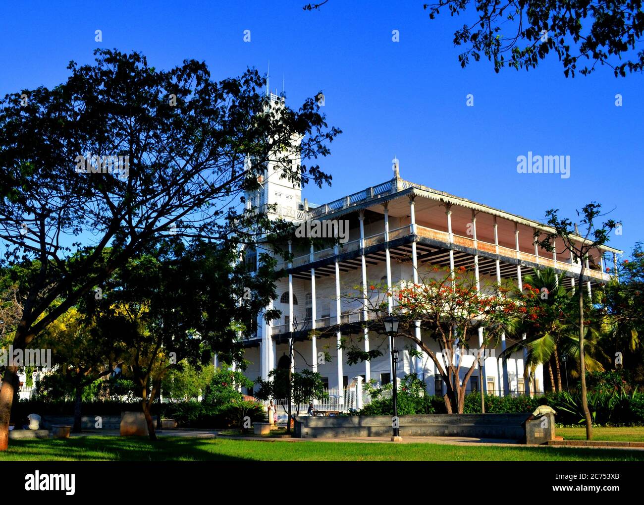 House of Wonders, Stone Town, Zanzibar Banque D'Images