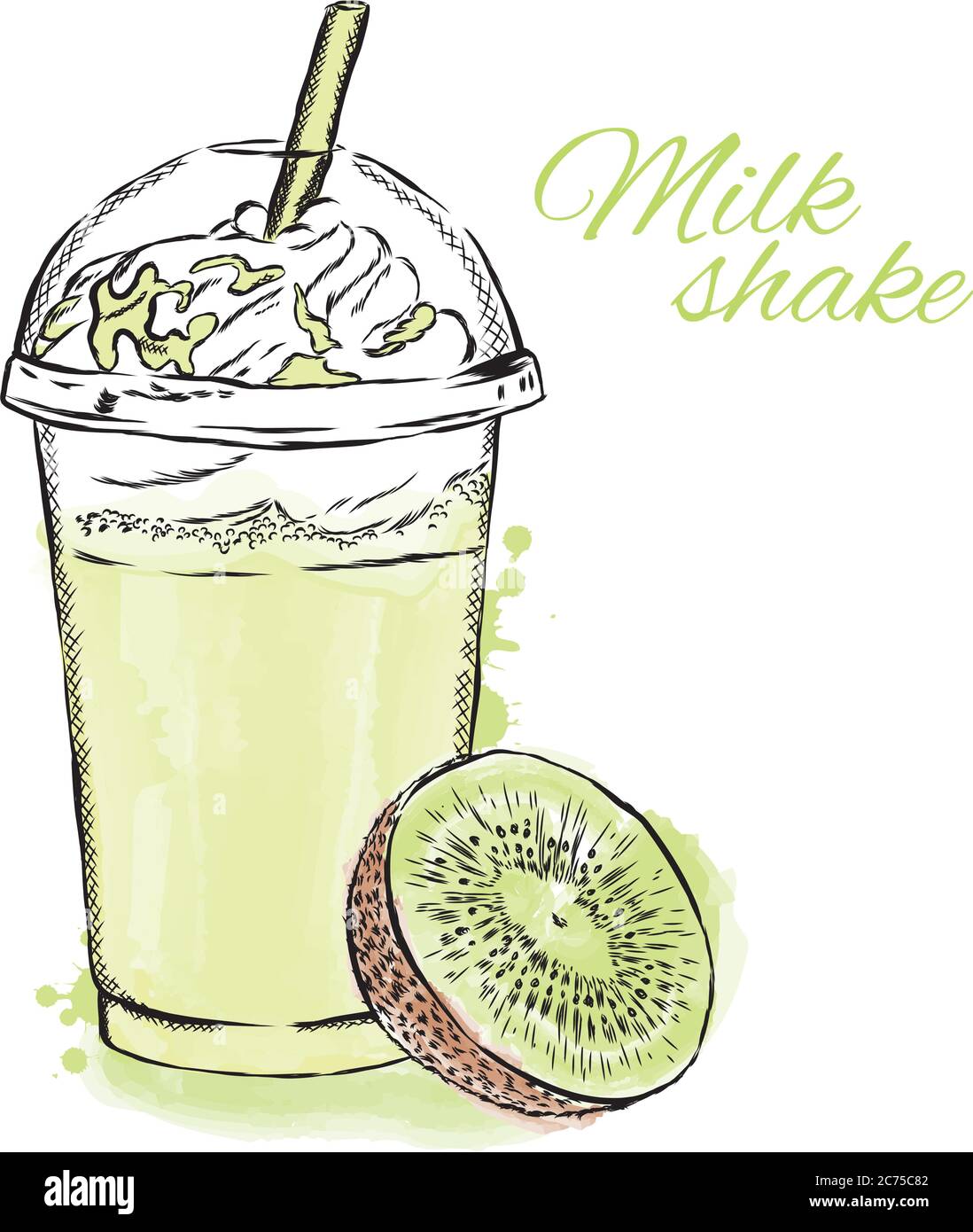 Cocktail multicolore sur fond noir. Illustration vectorielle pour une carte postale ou une affiche. Discothèque ou bar. Été. Illustration de Vecteur