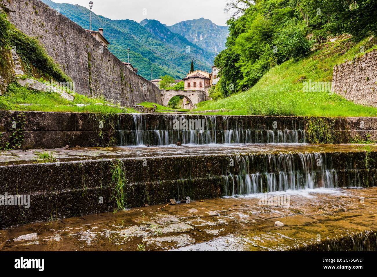 Italie veneto Cison di Valmarino - Prealpi Trevigiane Banque D'Images