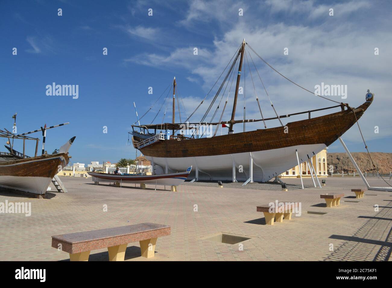 Usine de navires à sur, Oman Banque D'Images