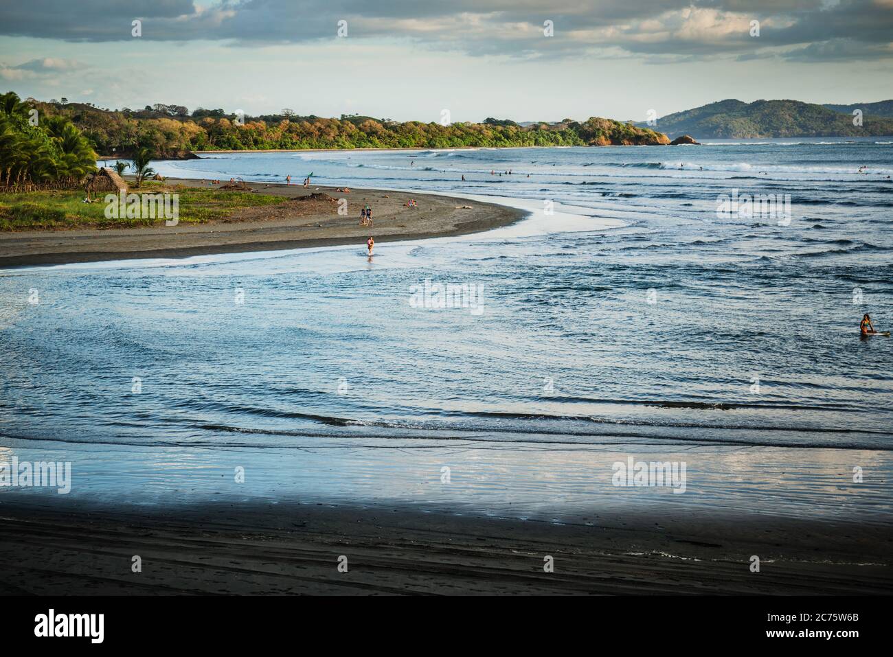 Vue sur l'île de Santa Catalina, Panama, Amérique centrale Banque D'Images