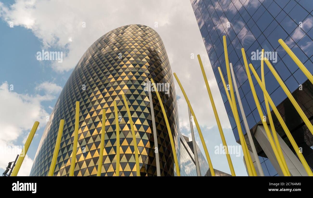 Johannesburg, Afrique du Sud - octobre 2019 : le bâtiment Marc de Sandton Banque D'Images