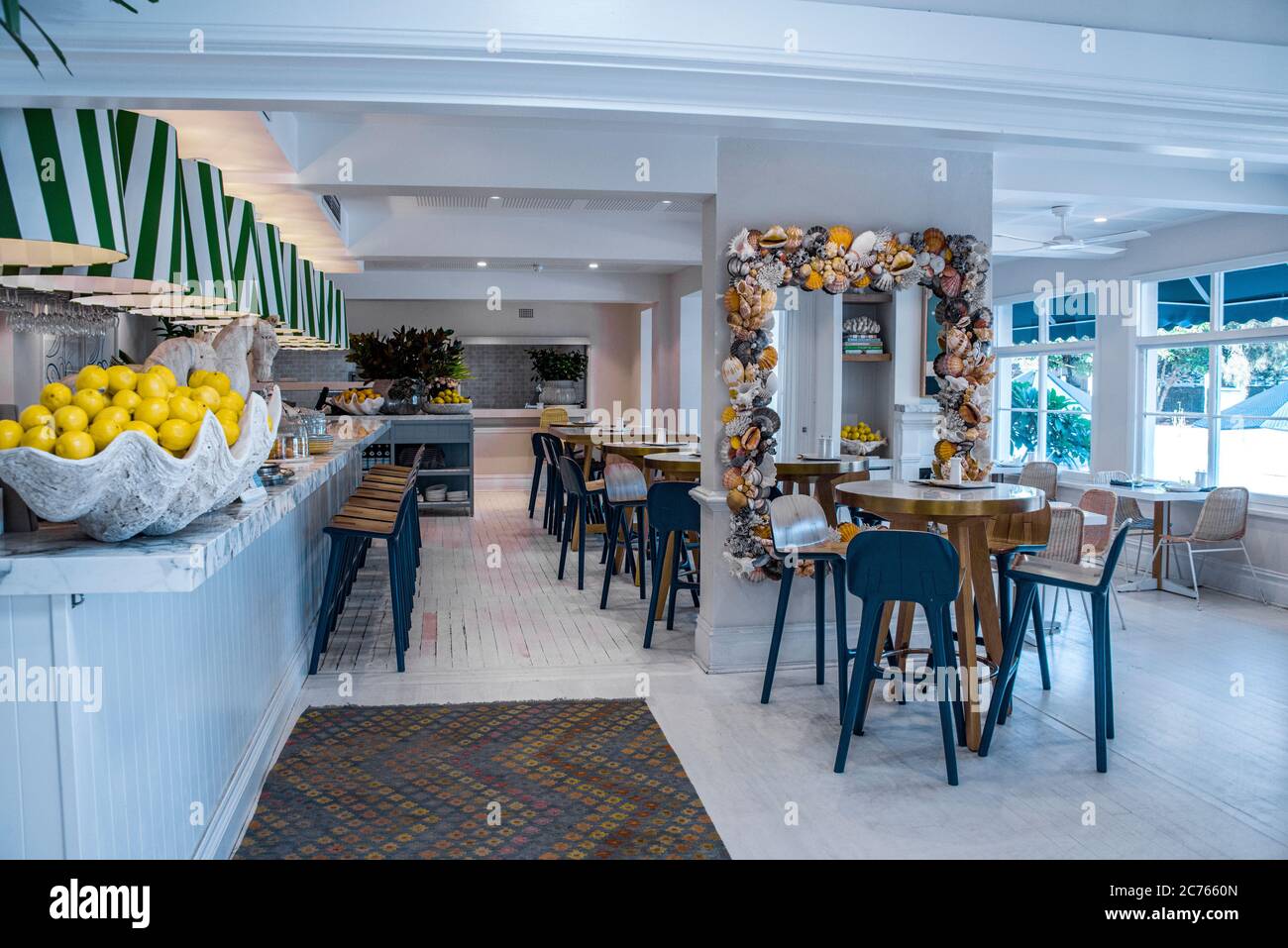 Interior Barrenjoey House Restaurant Palm Beach Sydney NSW Australie Banque D'Images