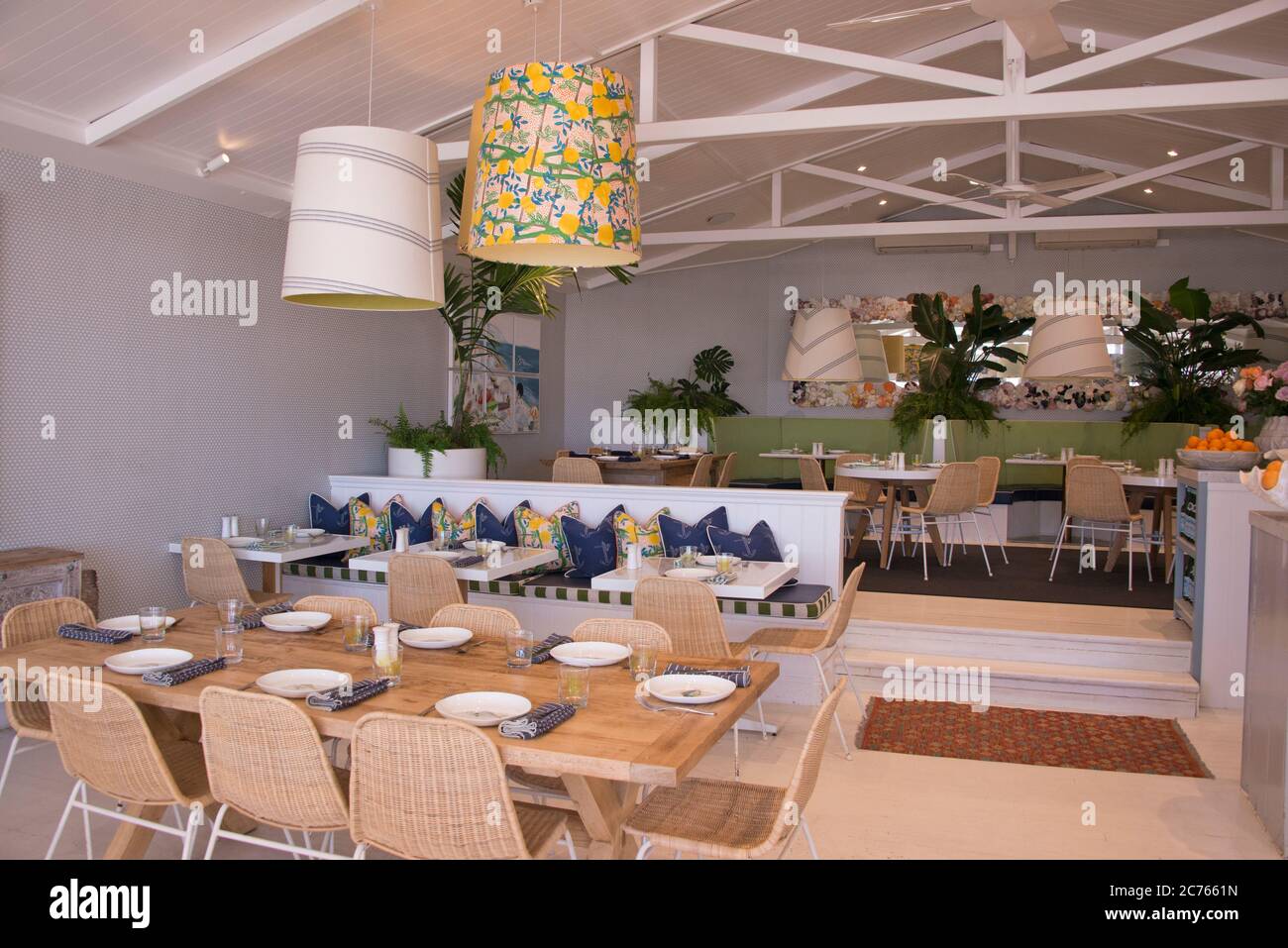Interior Barrenjoey House Restaurant Palm Beach Sydney NSW Australie Banque D'Images