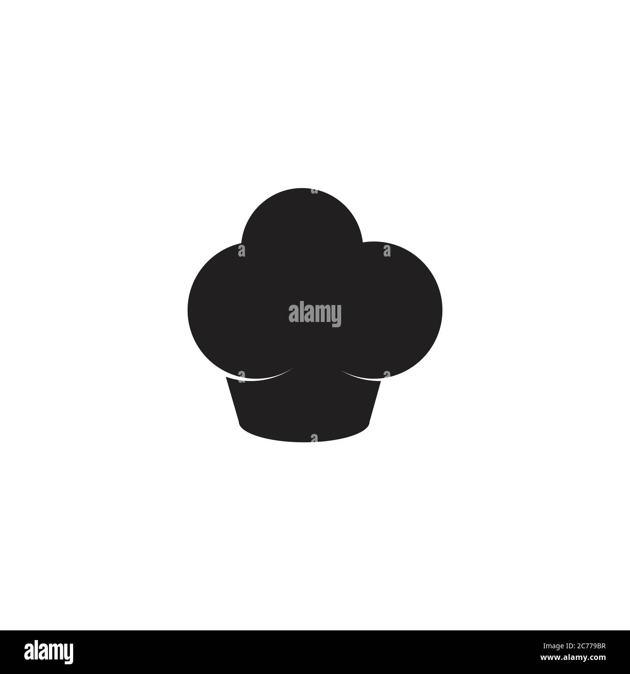 Chef hat modèle logo vector illustration Illustration de Vecteur