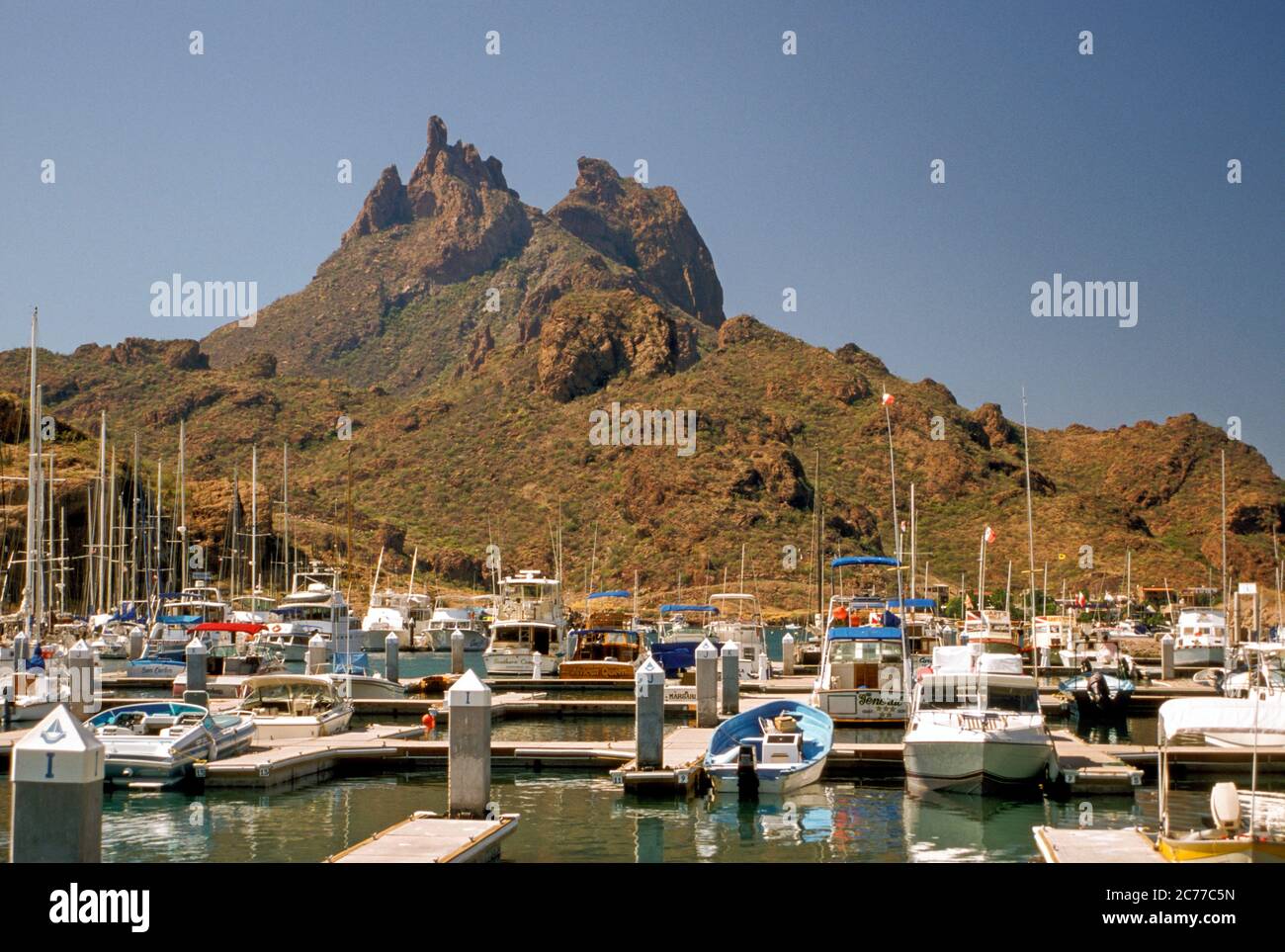 San Carlos est une station balnéaire sur la mer de Cortez, Sonora, Mexique. Les films filmés ici ont inclus Catch 22, Mask of Zorro et Lucky Lady Banque D'Images