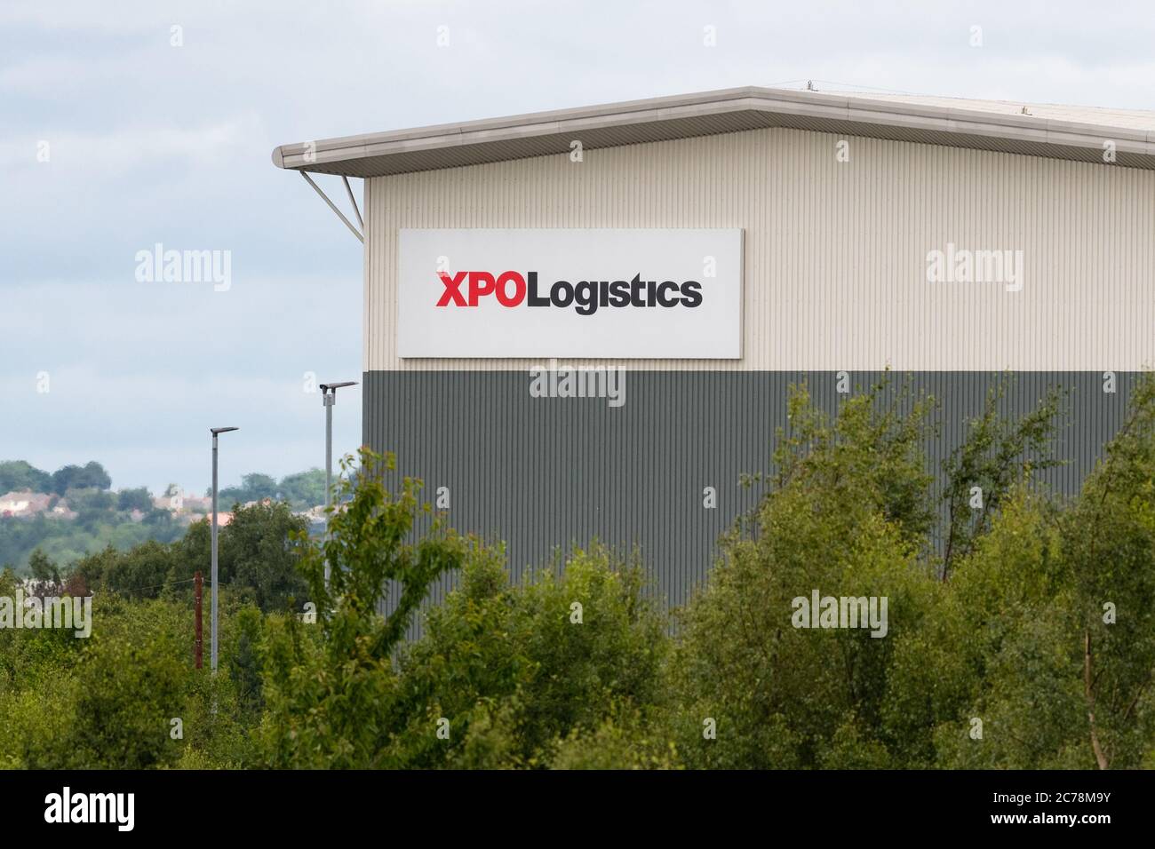 ENTREPÔT XPO Logistics ASOS, Grimethorpe, Barnsley, South Yorkshire, Angleterre, Royaume-Uni Banque D'Images