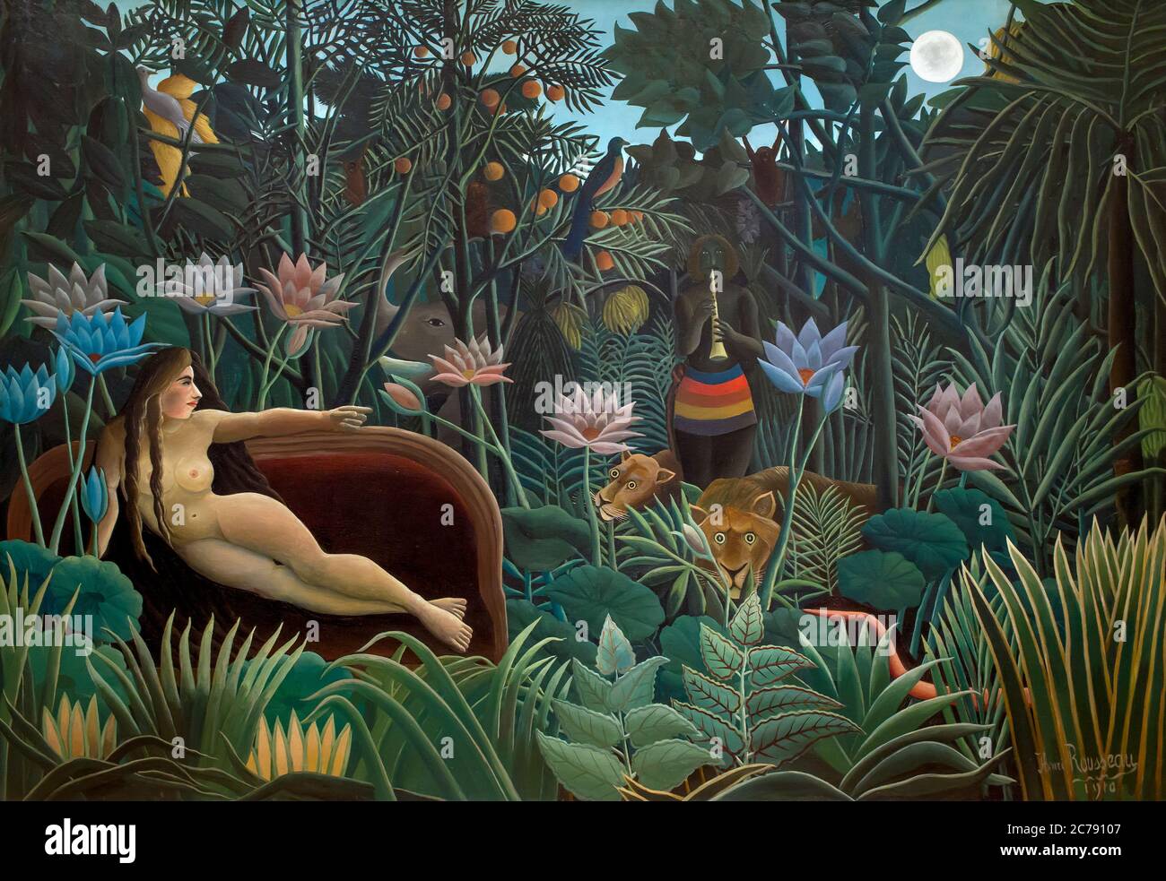 Le Rêve, Henri Rousseau, 1910, Banque D'Images