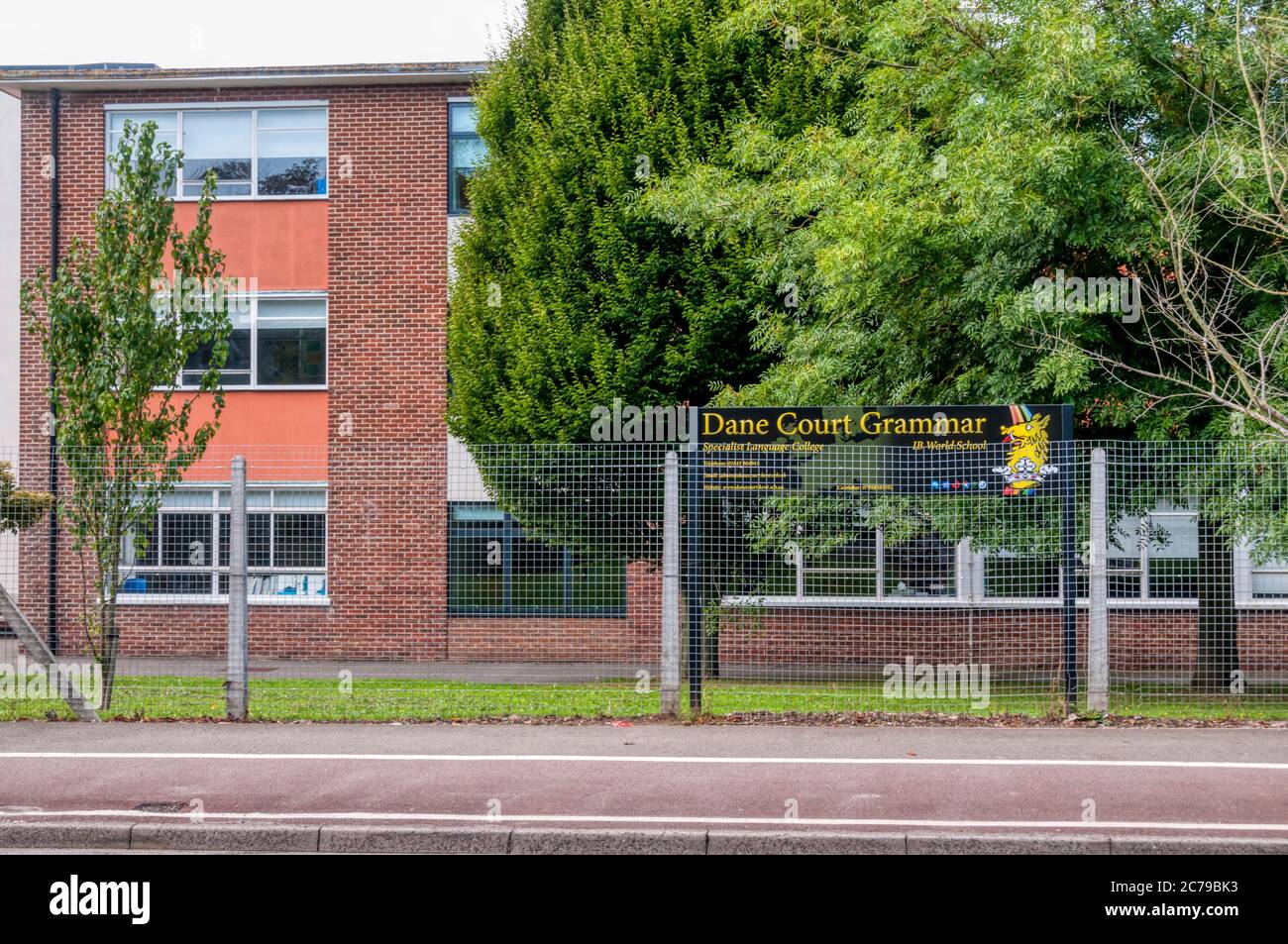 Dane court Grammar School à Broadlairs, Kent. Banque D'Images