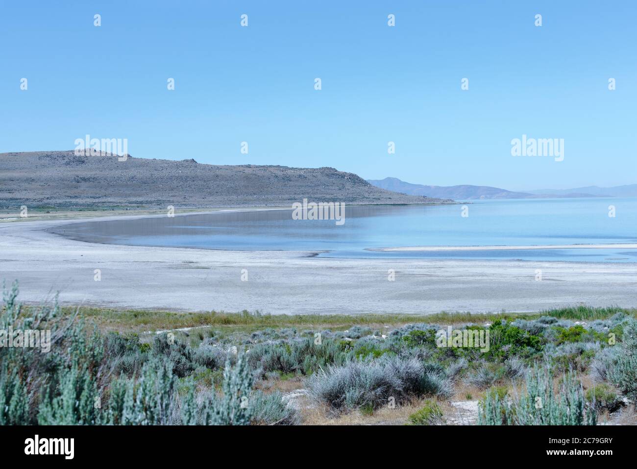 The Great Salt Lake, Utah, États-Unis Banque D'Images