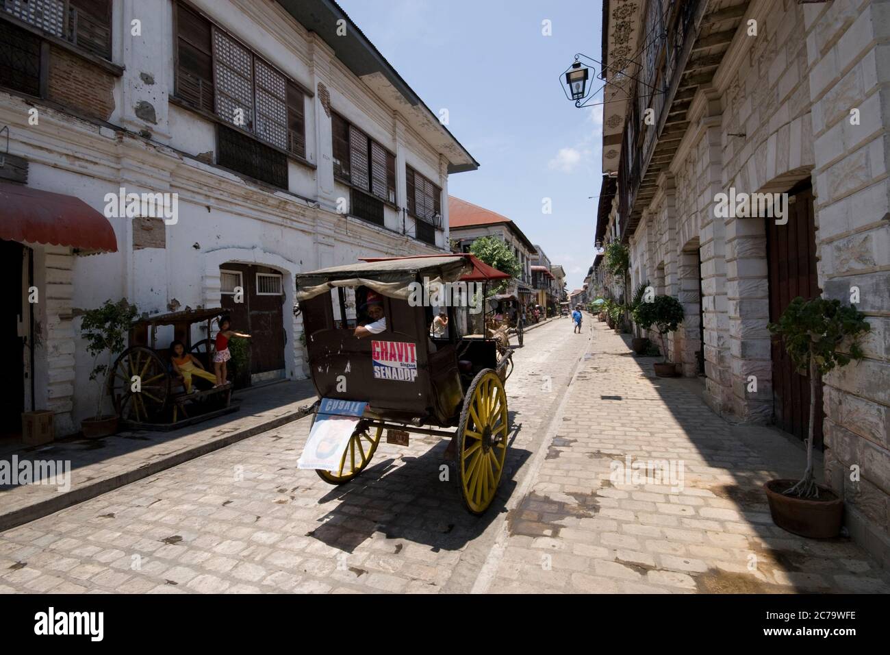 Vigan, Philippines Banque D'Images