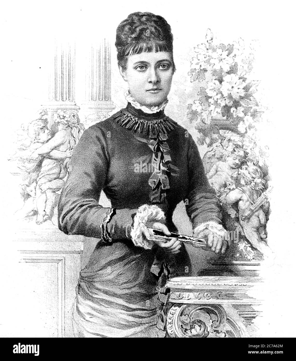 ELLEN INCHIQUIN (1854-1913) aristocrate irlandais Banque D'Images