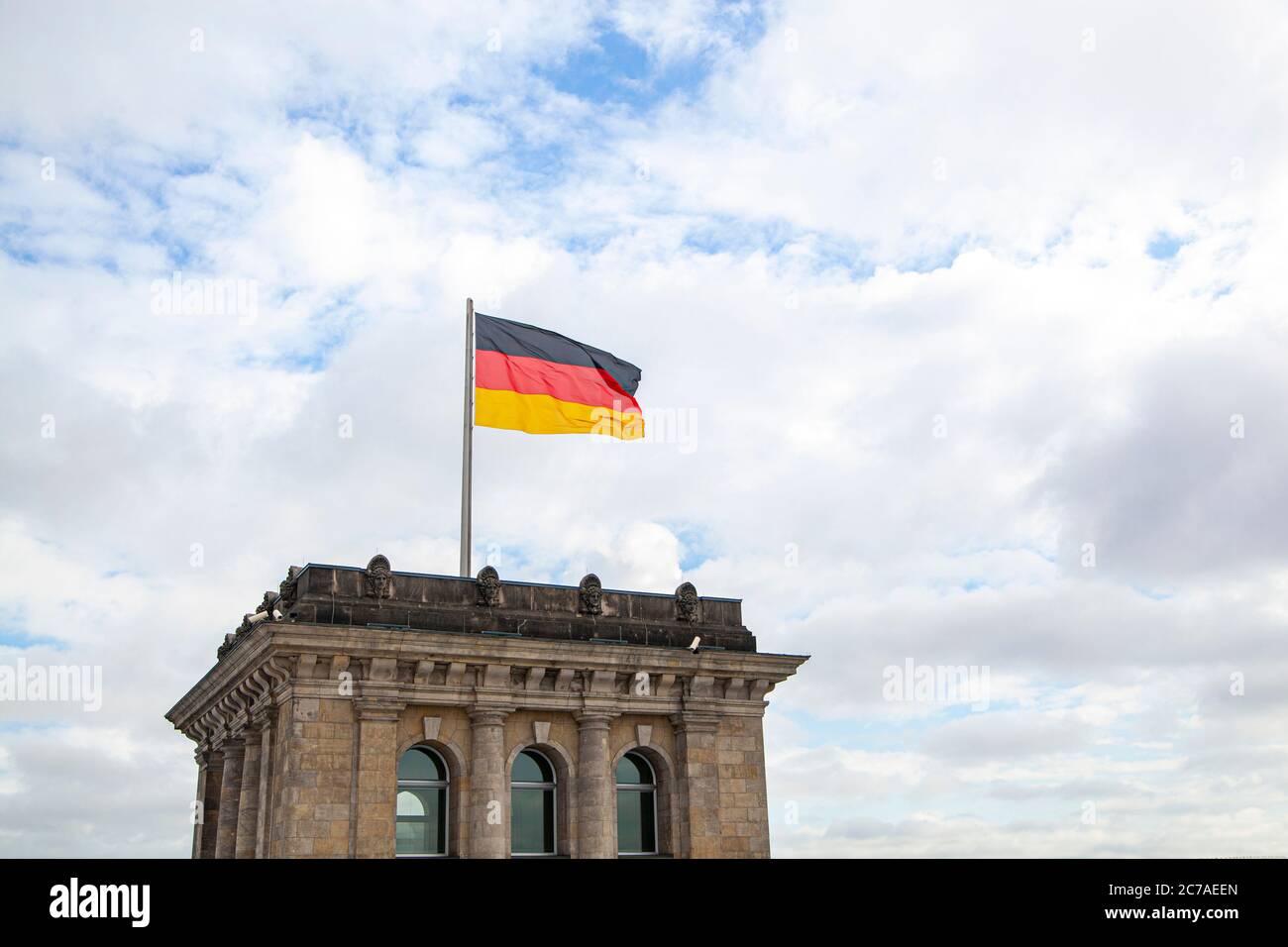 Un Reichstag du Parlement allemand Banque D'Images