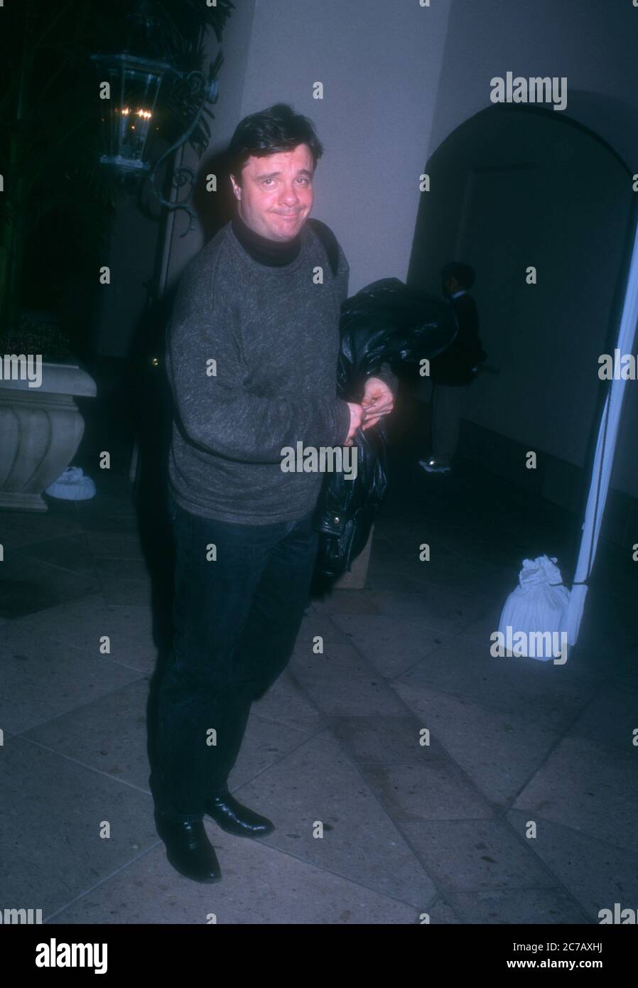 Pasadena, Californie, États-Unis 11 janvier 1996 l'acteur Nathan Lane participe à la tournée de presse de l'ACT d'hiver le 11 janvier 1996 à l'hôtel Ritz-Carlton de Pasadena, Californie, États-Unis. Photo par Barry King/Alay stock photo Banque D'Images