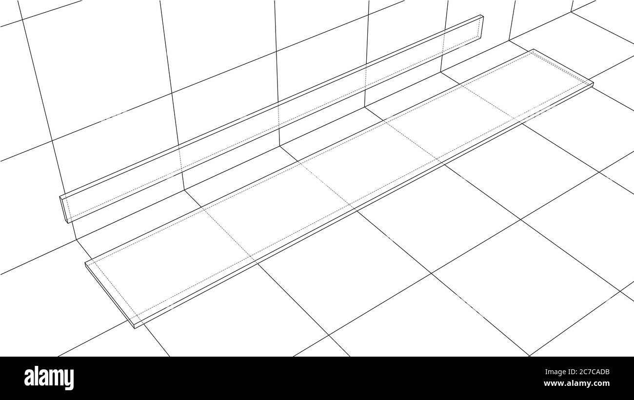 Arrière-plan avec bannières vides Banque D'Images
