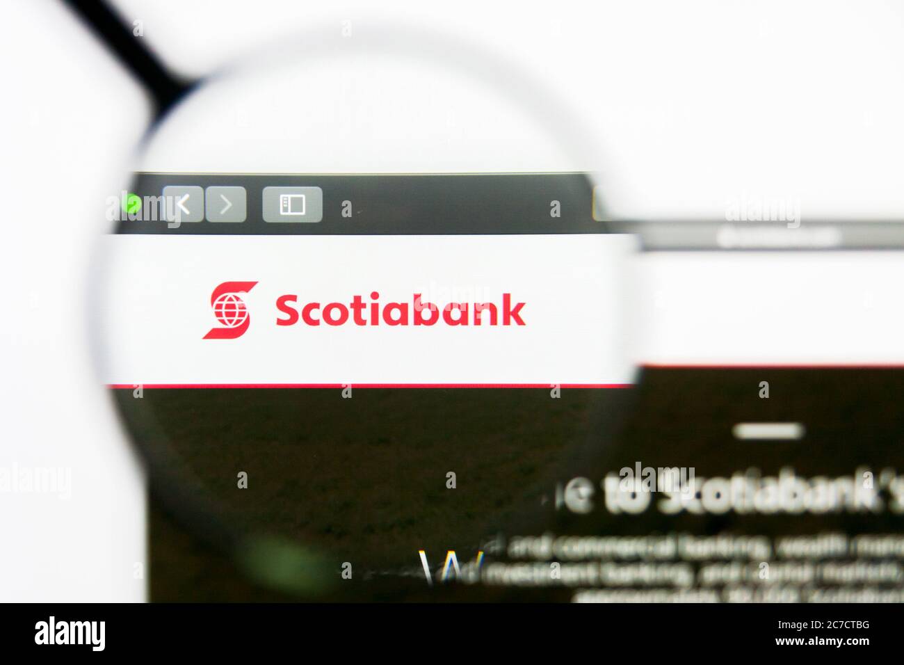 Los Angeles, Californie, États-Unis - 24 mars 2019 : éditorial illustratif de la page d'accueil du site Web de la Banque de Nouvelle-Écosse. Logo de la Banque de Nouvelle-Écosse visible sur Banque D'Images Los Angeles, Californie, États-Unis - 24 mars 2019 : éditorial illustratif de la page d'accueil du site Web de la Banque de Nouvelle-Écosse. Logo de la Banque de Nouvelle-Écosse visible sur Banque D'Images
