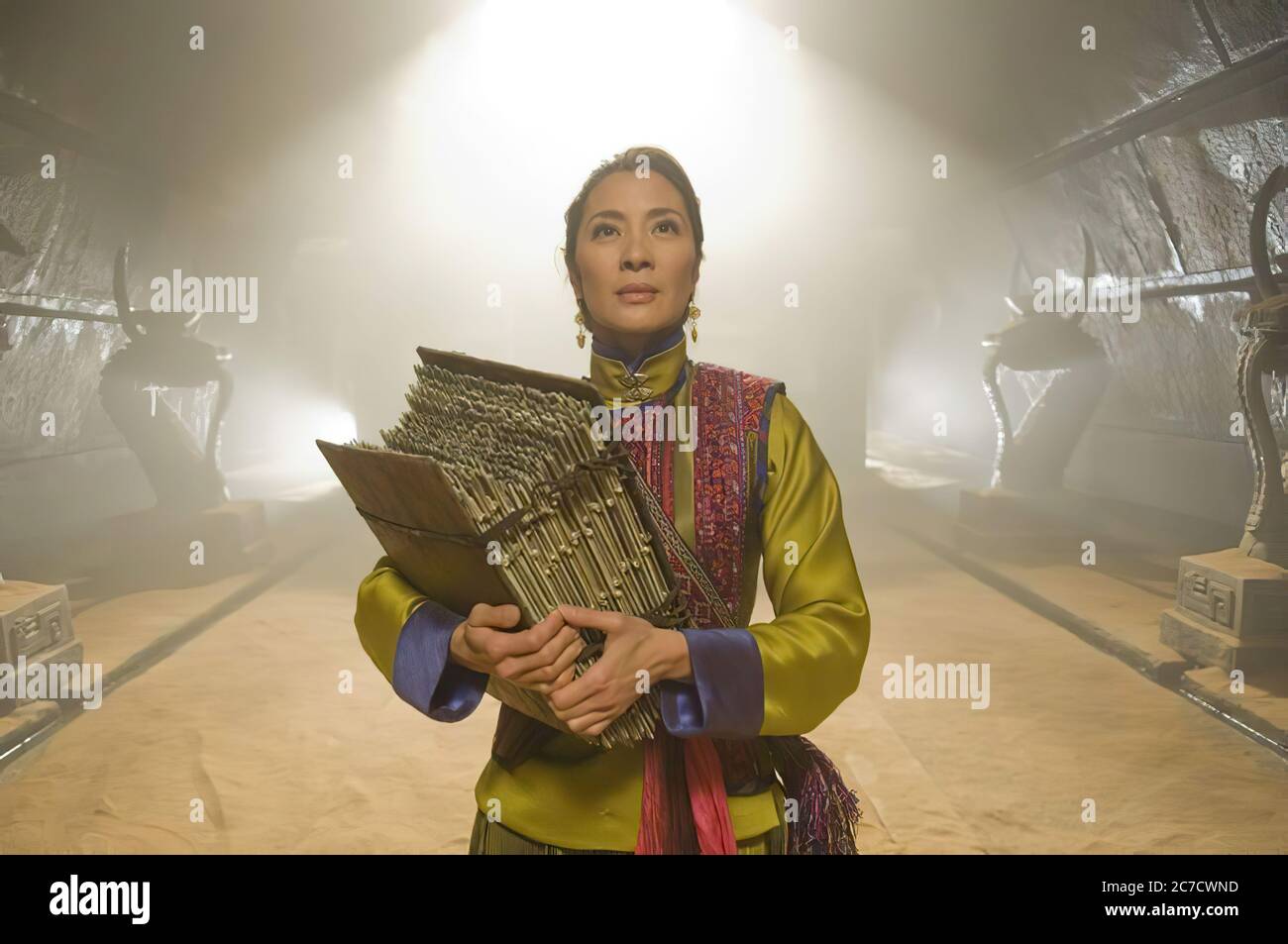 Michelle Yeoh dans la tombe momie de l'empereur Dragon - image de film promotionnel Banque D'Images