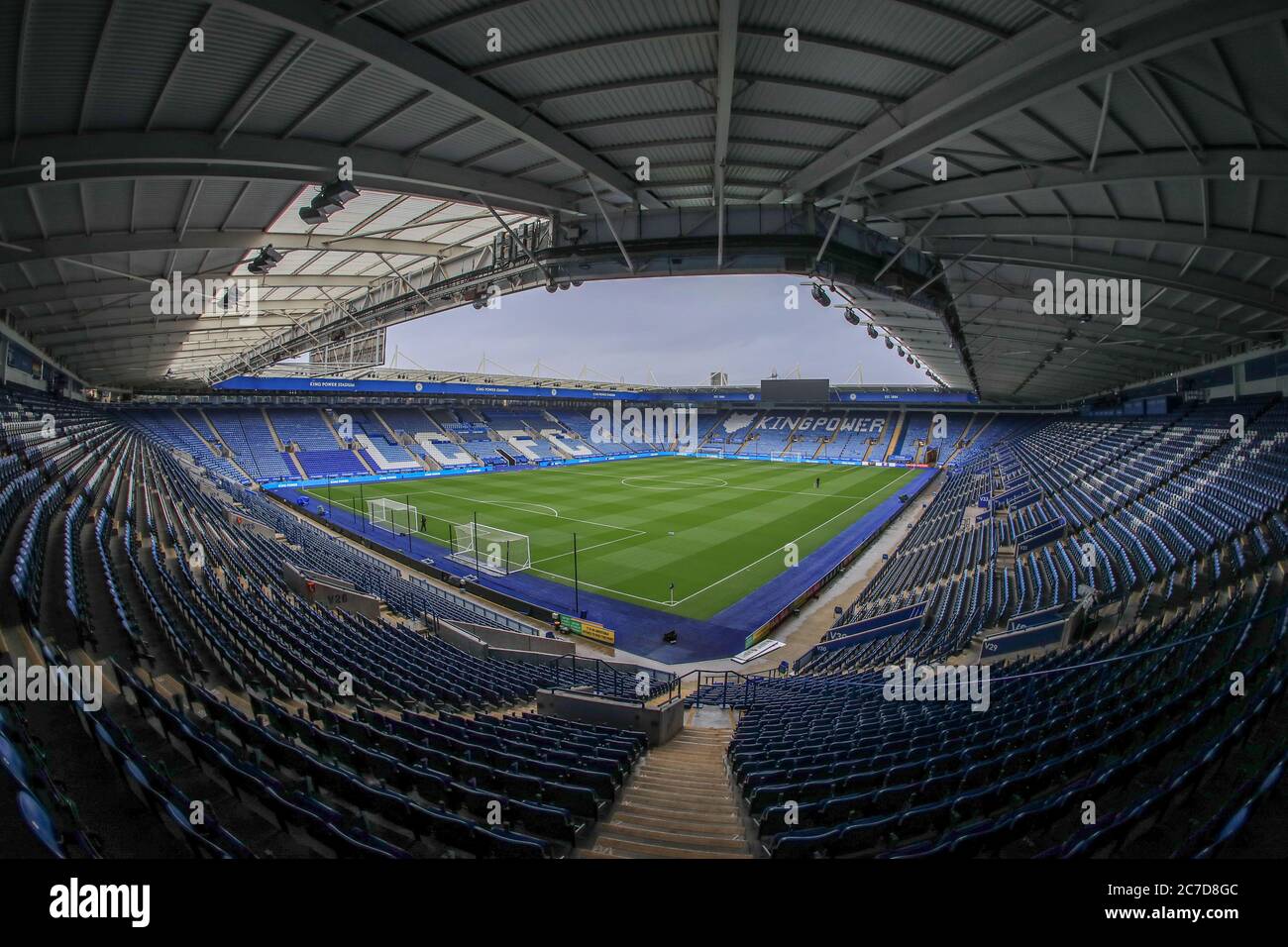 9 mars 2020, King Power Stadium, Leicester, Angleterre; Premier League, Leicester City v Aston Villa : UNE vue générale du King Power Stadium Banque D'Images