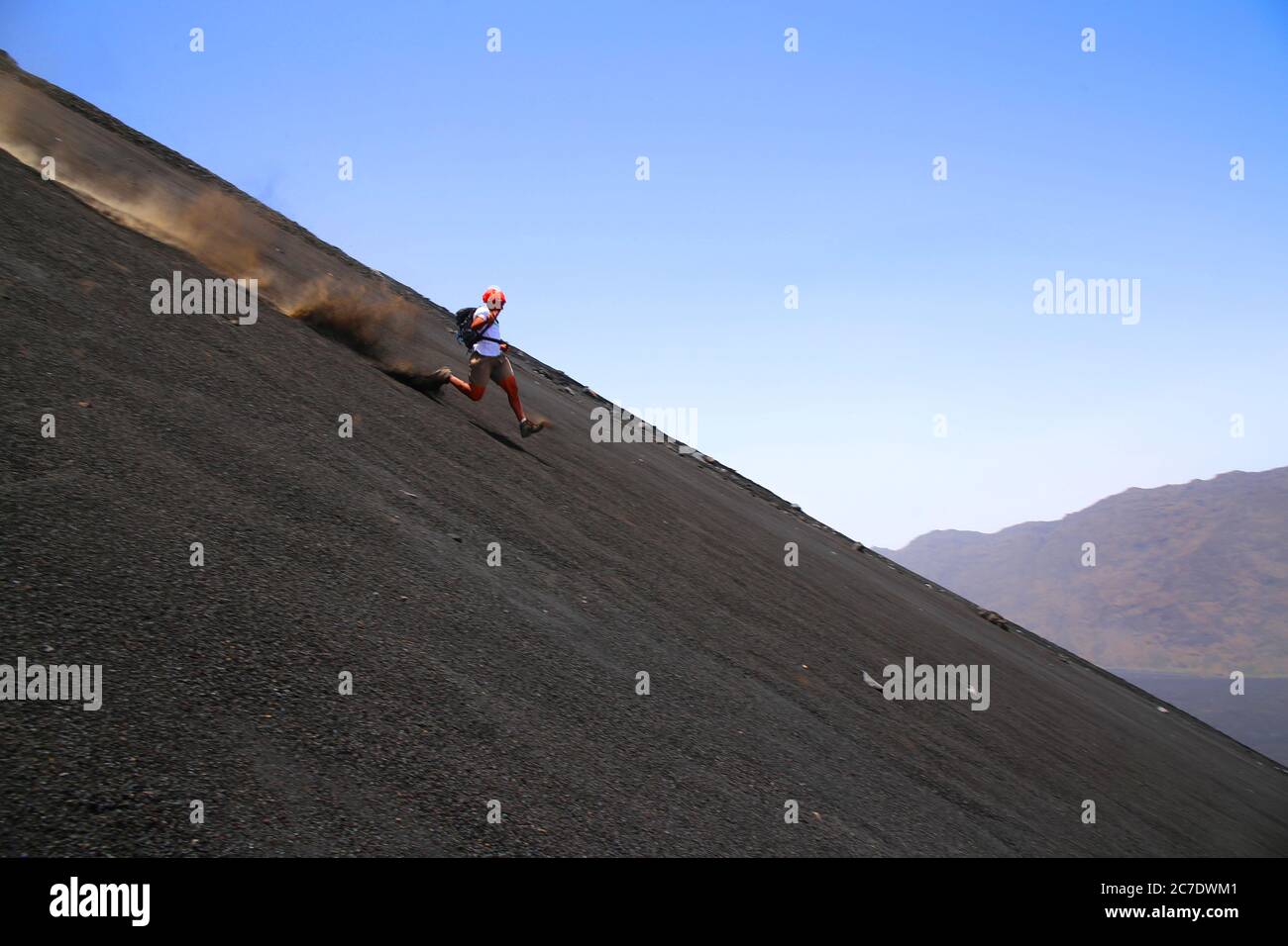 Impressionnant Pico do Fogo, Cap-Vert Banque D'Images