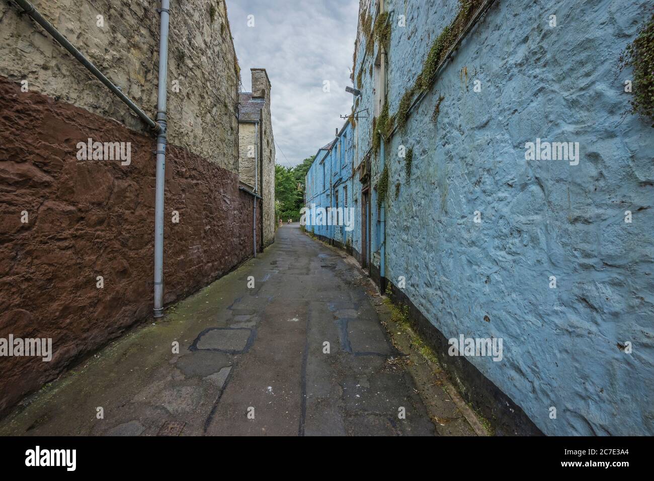 StreetView à Newton Steward - Dumfries & Galloway. Banque D'Images