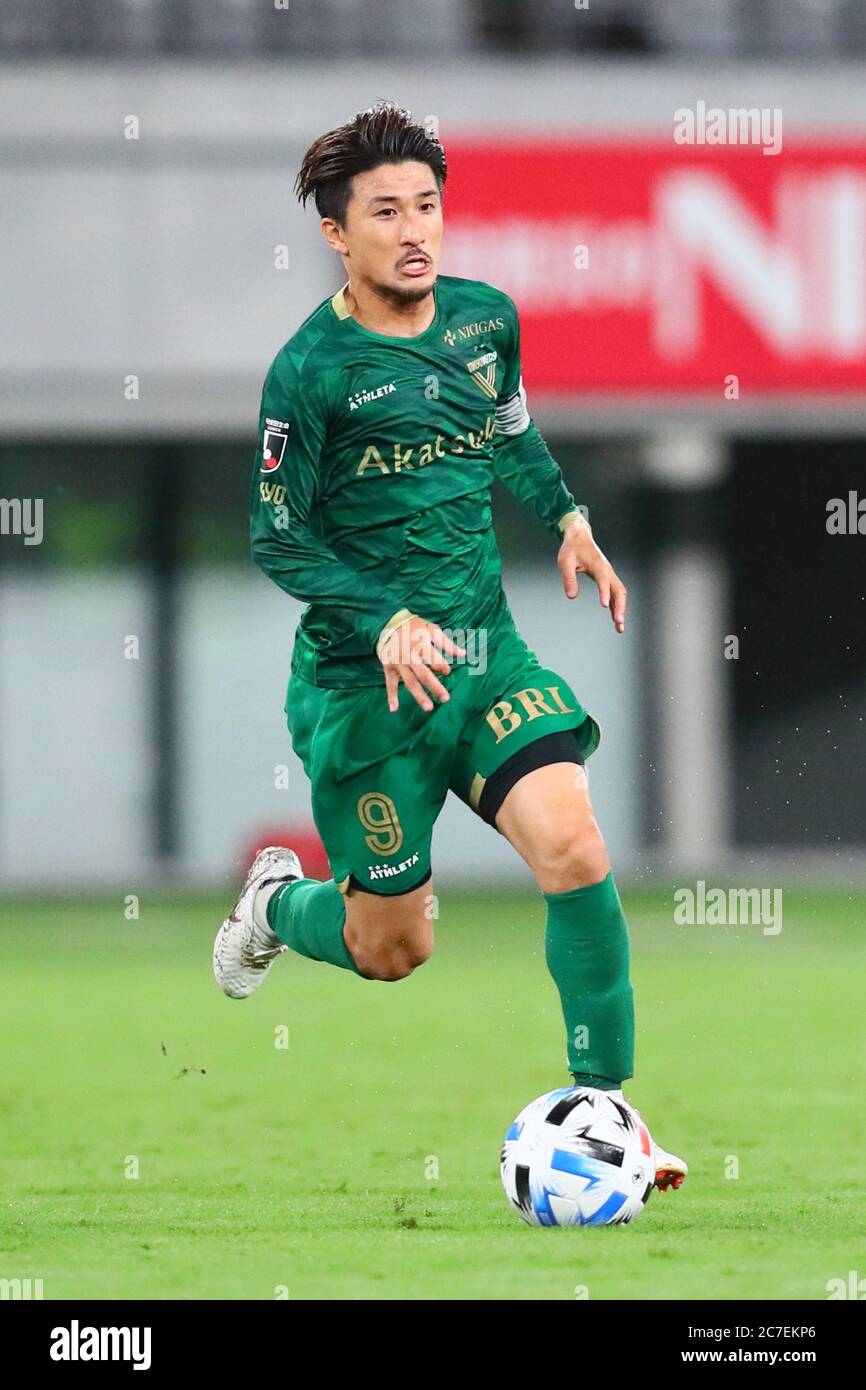 Tokyo, Japon. 15 juillet 2020. Yuhei Sato (Verdy) football : 2020 J2 match de ligue entre Tokyo Verdy 4-2 Ventforet Kofu au stade Ajinomoto à Tokyo, Japon . Crédit: Naoki Nishimura/AFLO SPORT/Alay Live News Banque D'Images