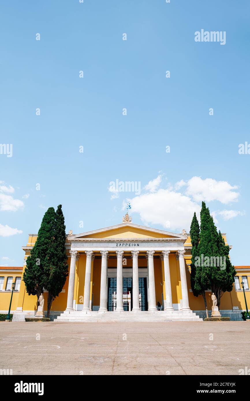 Zappeion Hall à Athènes, Grèce Banque D'Images