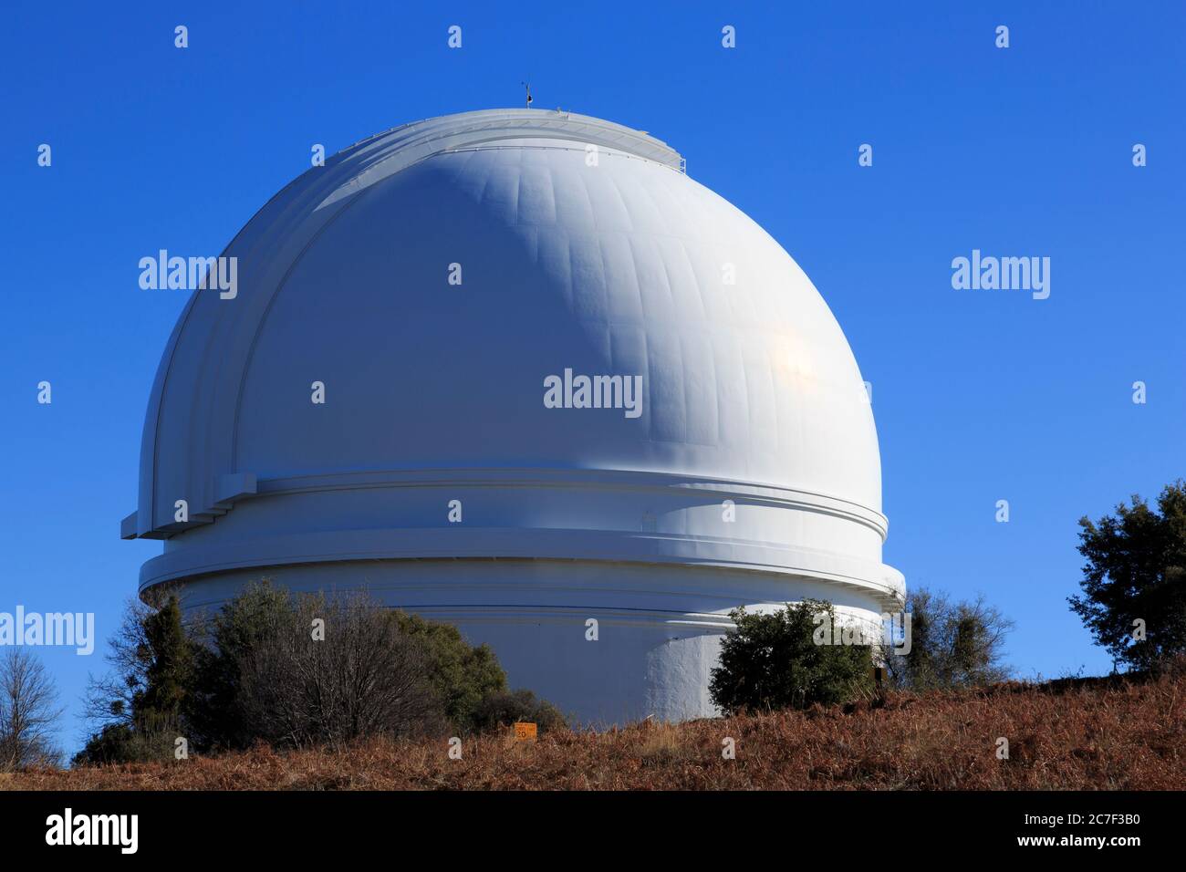 Télescope Hale de 200 pouces, Observatoire Palomar, comté de San Diego, Californie, États-Unis Banque D'Images