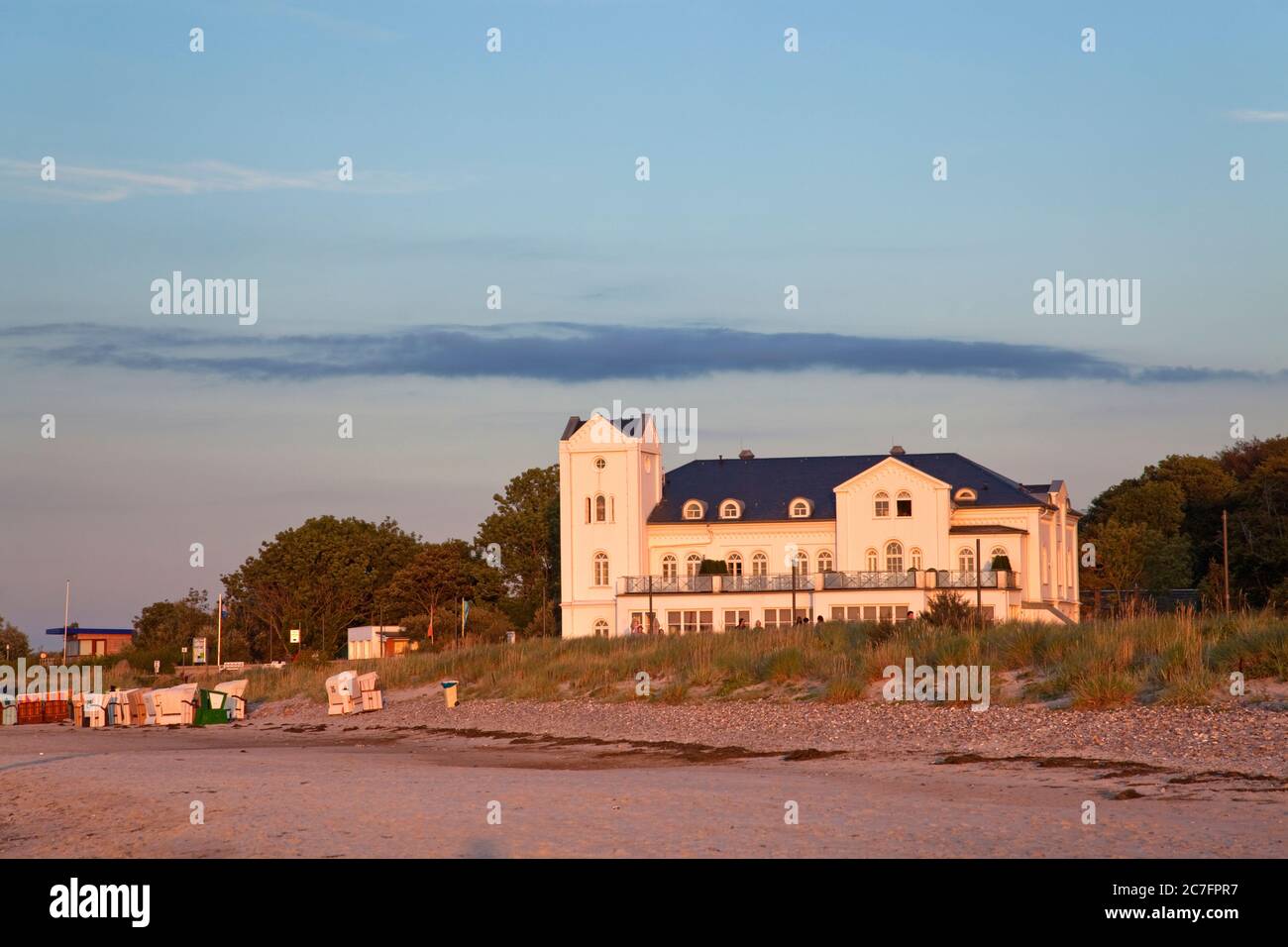 Allemagne, Mecklenburg-Ouest Pomerania, Mer Baltique côte Baltique côte, plaque de lac mecklembourgeoise. Banque D'Images