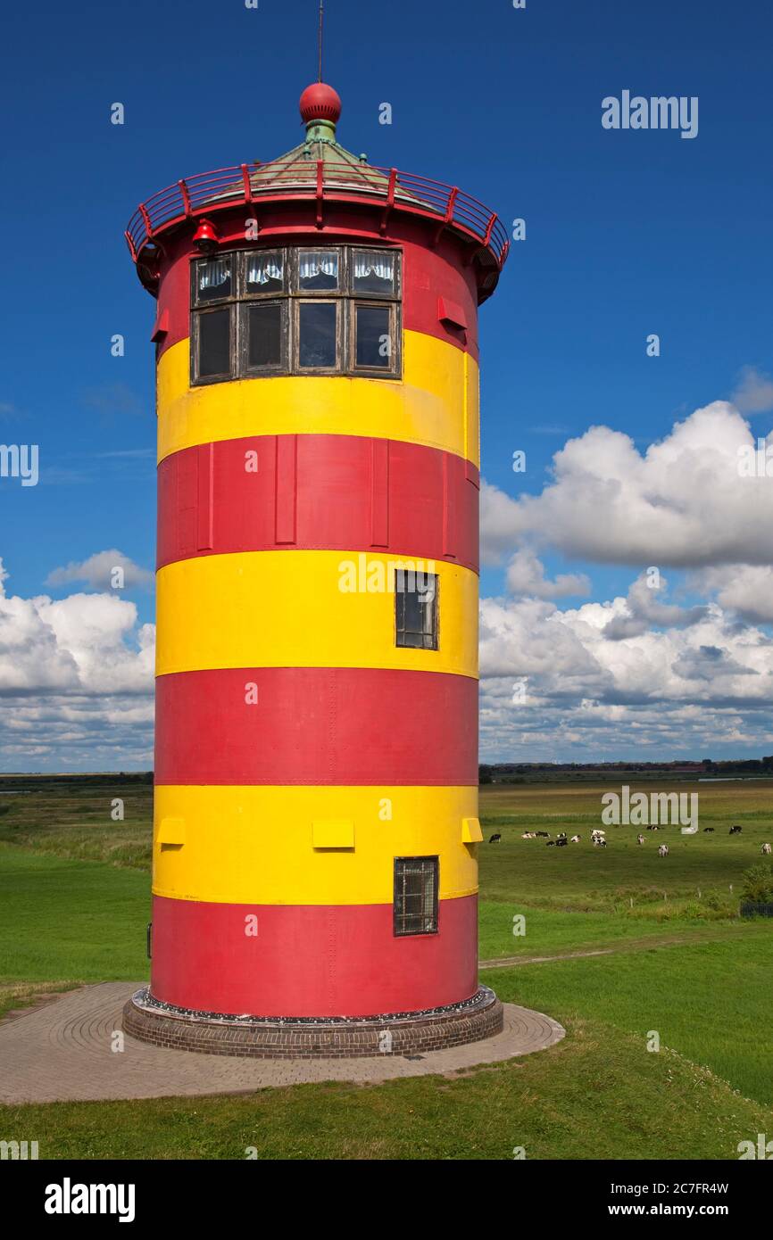 Ancien phare de pilsumer Banque de photographies et d’images à haute
