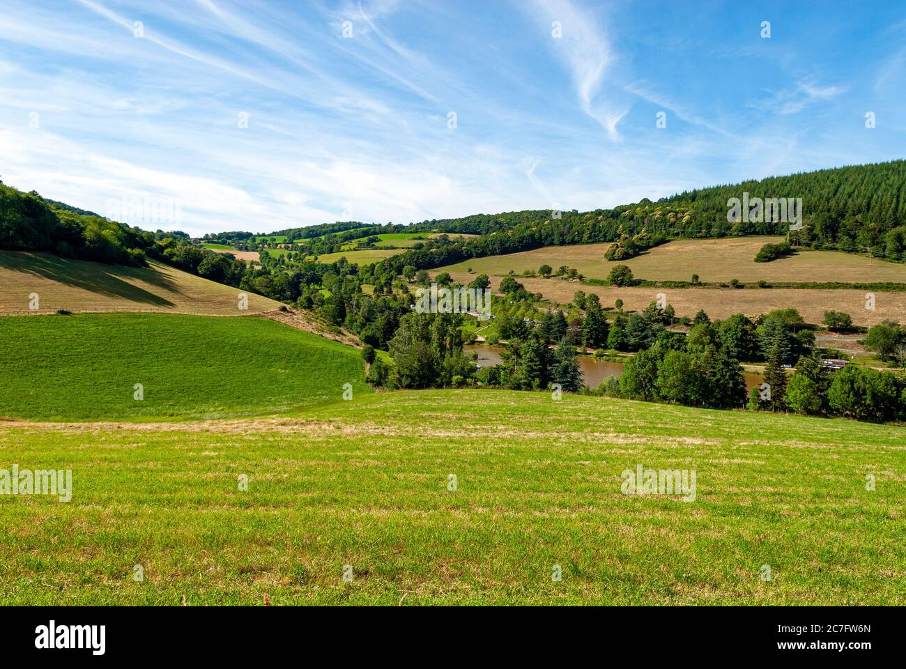 Monts du lyonnais Banque de photographies et d’images à haute