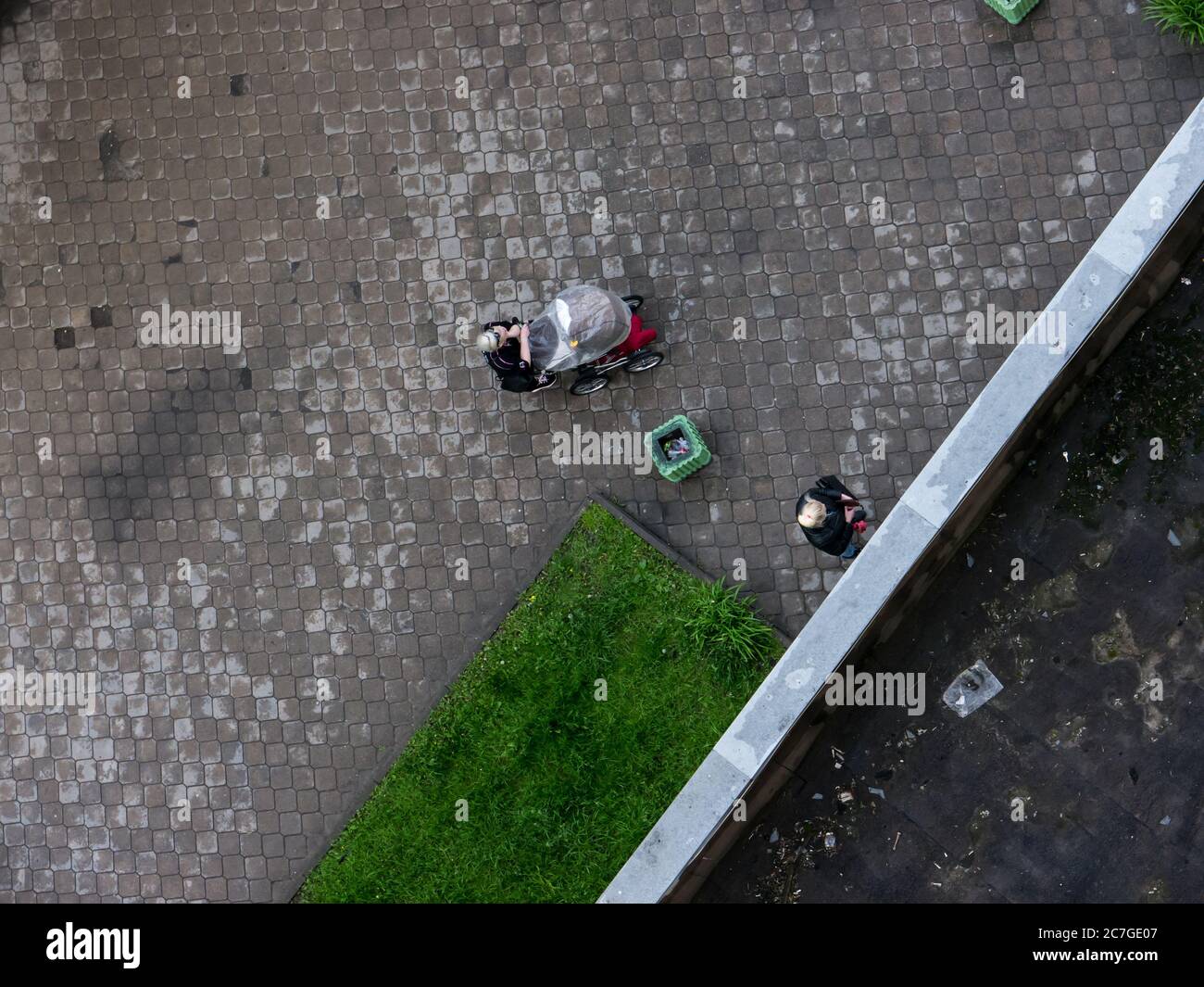Les arrière-plans et les objets de l'architecture. Style constructiviste. Banque D'Images