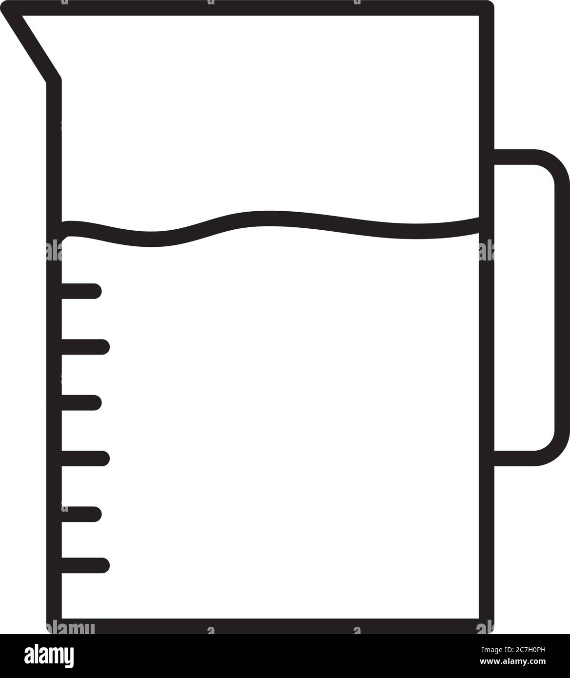 Motif d'icône de style de pot de lait, petit déjeuner laitier et illustration vectorielle de thème alimentaire Illustration de Vecteur