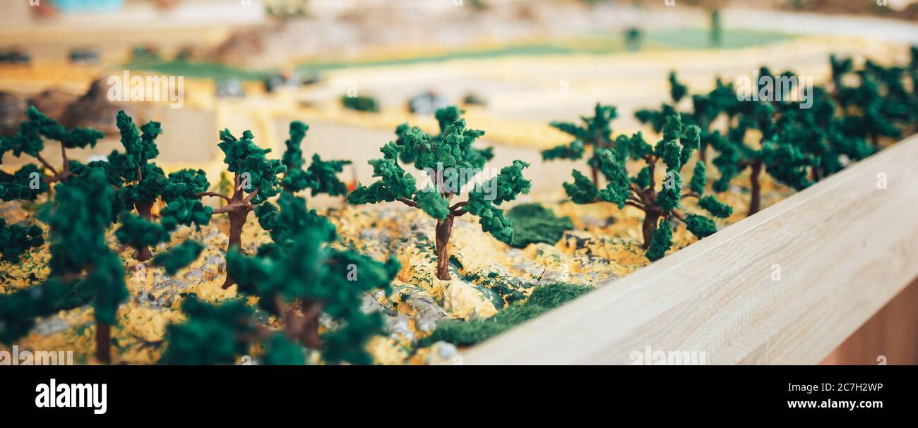 Formation militaire initiale des écoliers à l'éducation scolaire, plan stratégique d'activités militaires, planification d'actions militaires sous la forme d'un Banque D'Images