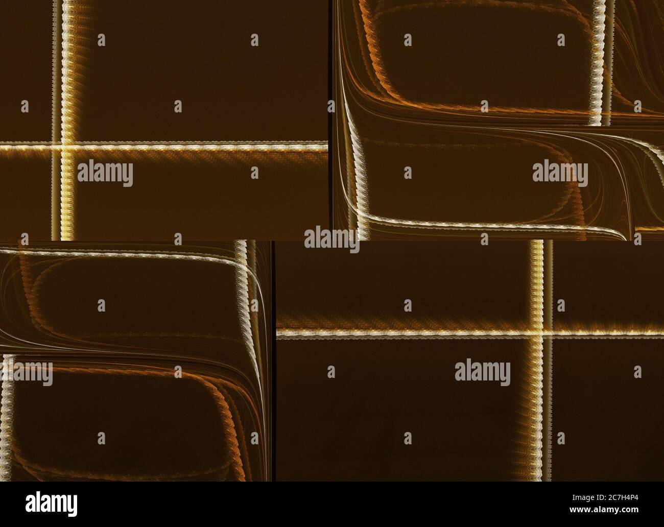 Arrière-plan dynamique couleur abstraite avec effet d'éclairage. Texture fractale. Art fractal Banque D'Images