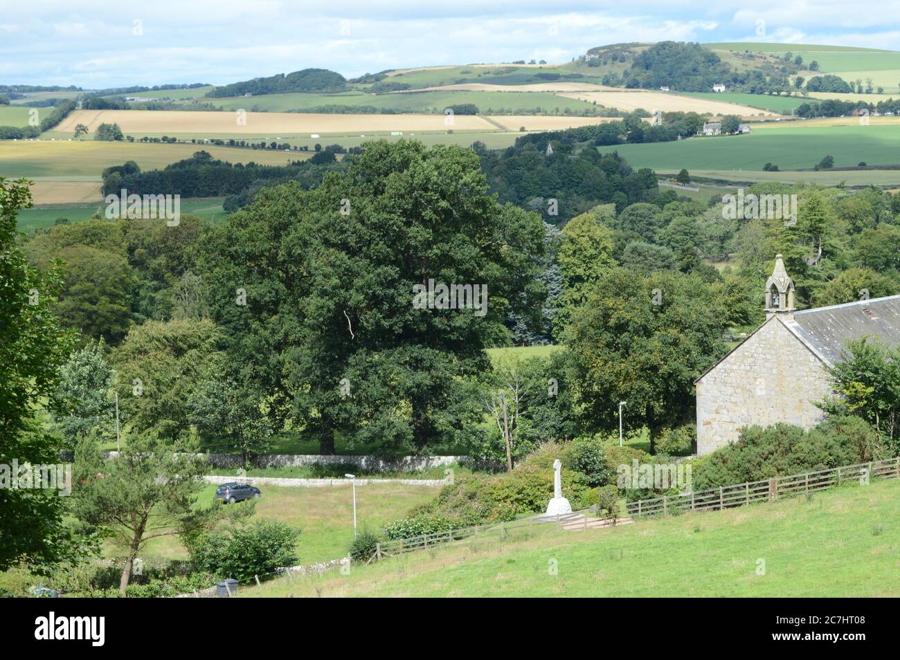 Vue sur Fife depuis Kemback Banque D'Images