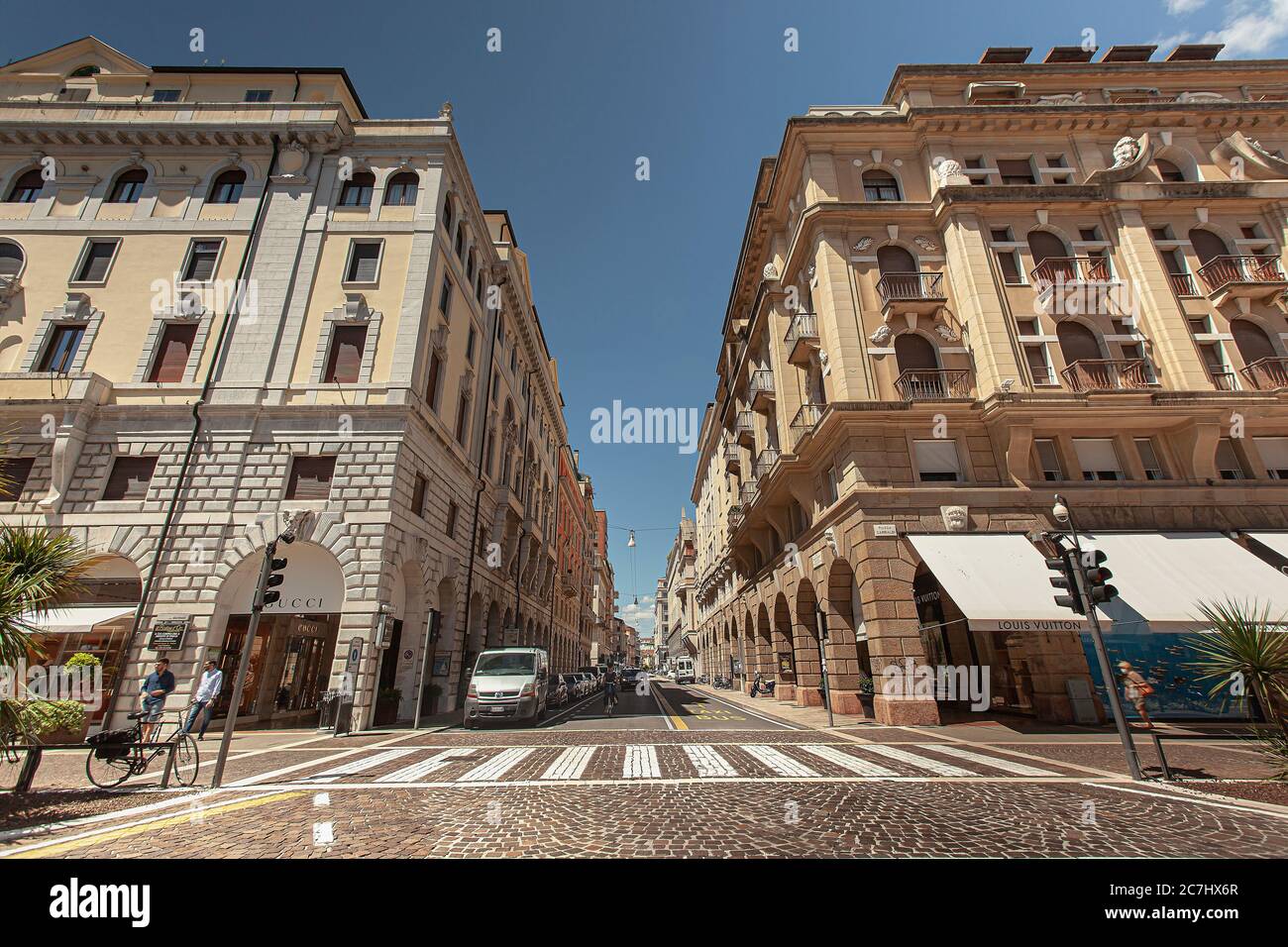 Place Garibaldi à Padoue, Italie 5 Banque D'Images